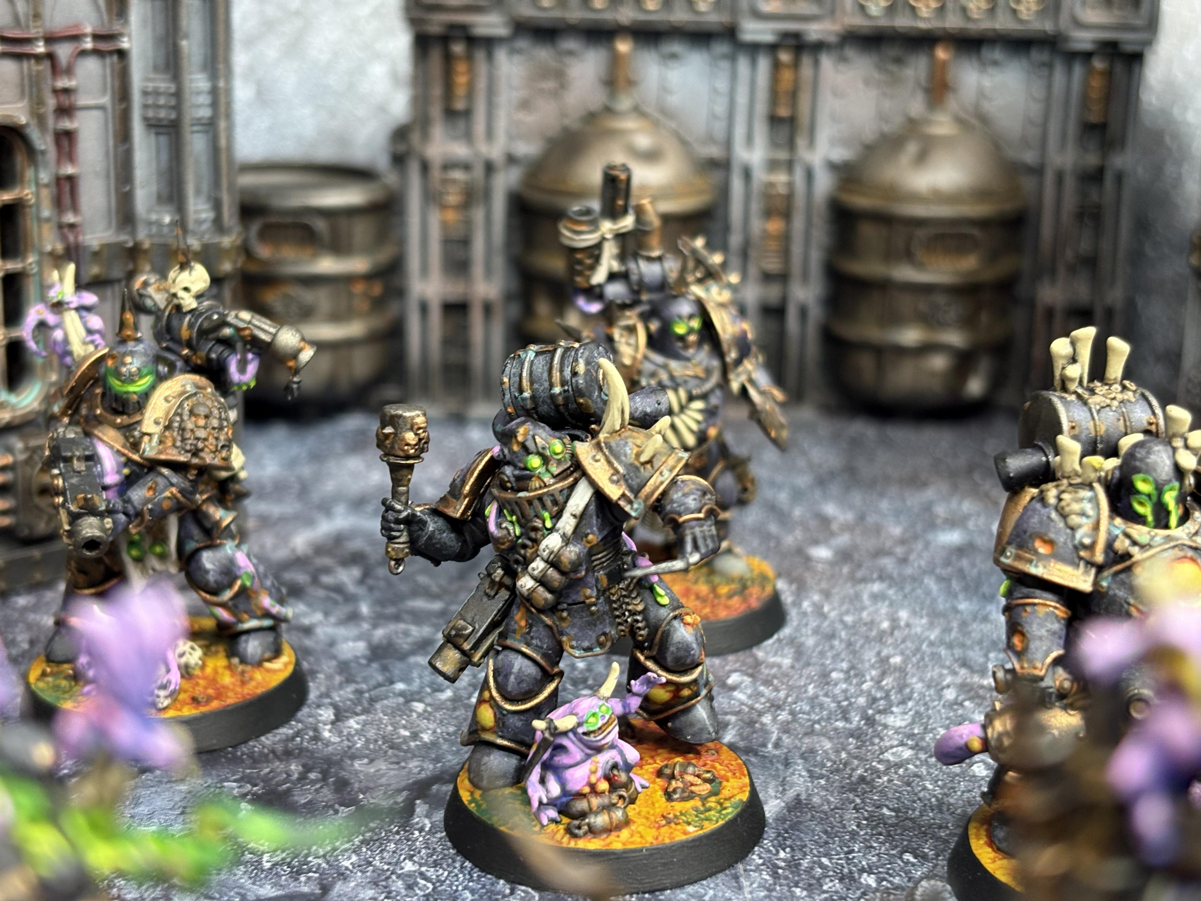 Chaos Space Marines, Kill Team, Plague Marines, Series 3, Space Marine Heroes, Space Marines, Warhammer 40,000