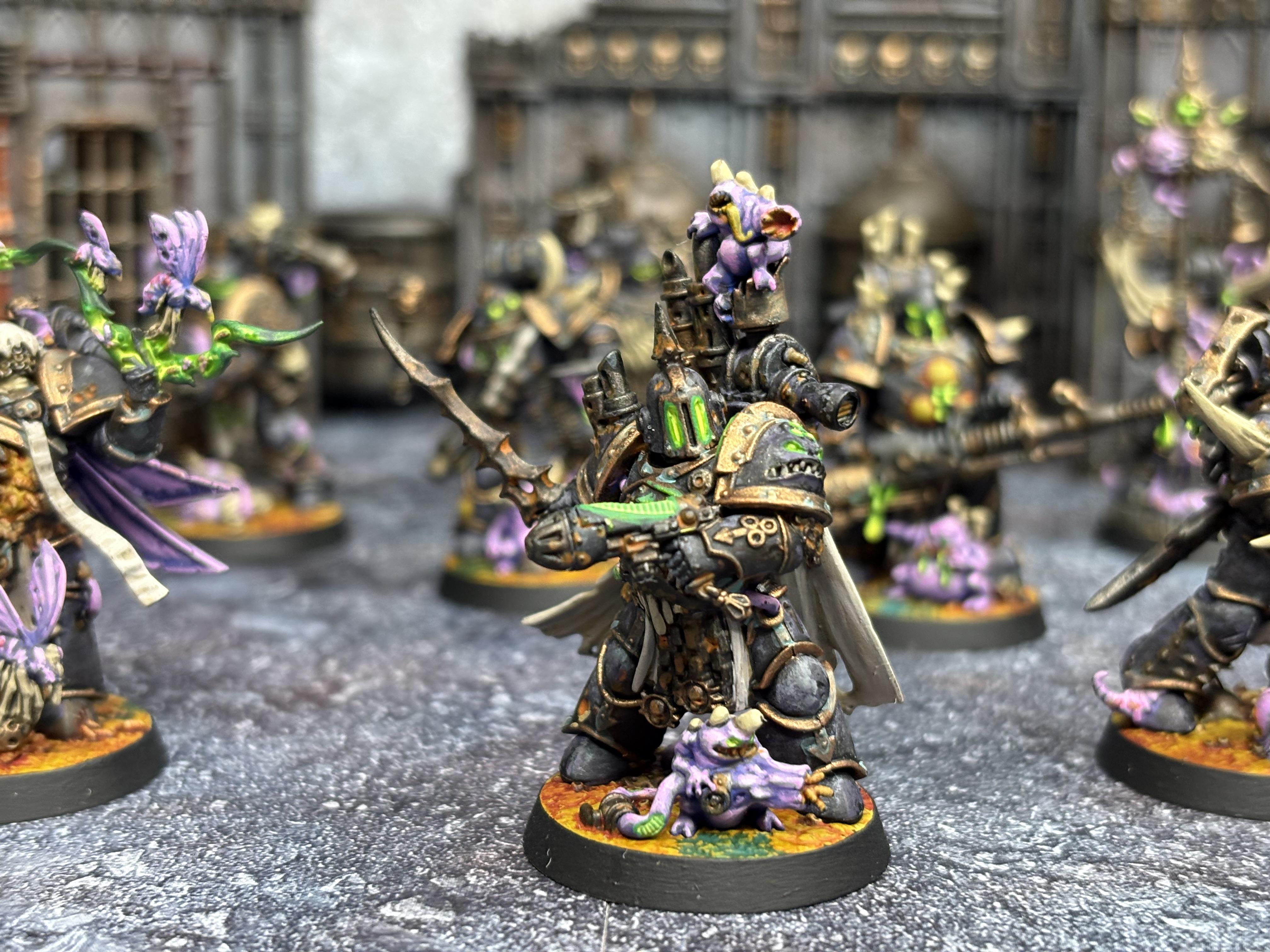 Chaos Space Marines, Kill Team, Plague Marines, Series 3, Space Marine Heroes, Space Marines, Warhammer 40,000