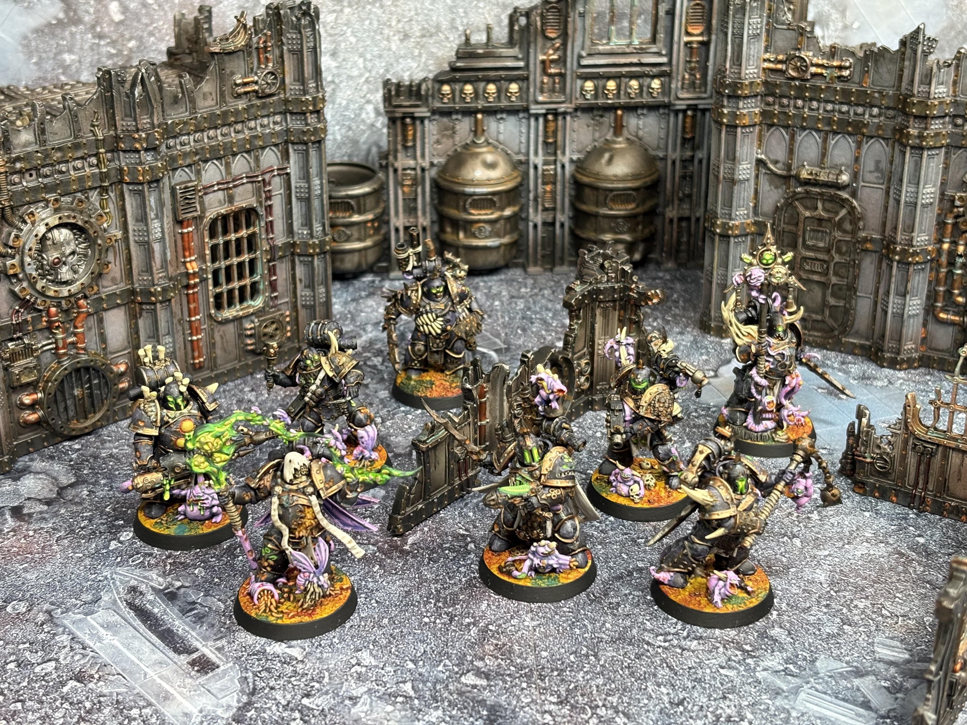 Chaos Space Marines, Kill Team, Plague Marines, Series 3, Space Marine Heroes, Space Marines, Warhammer 40,000