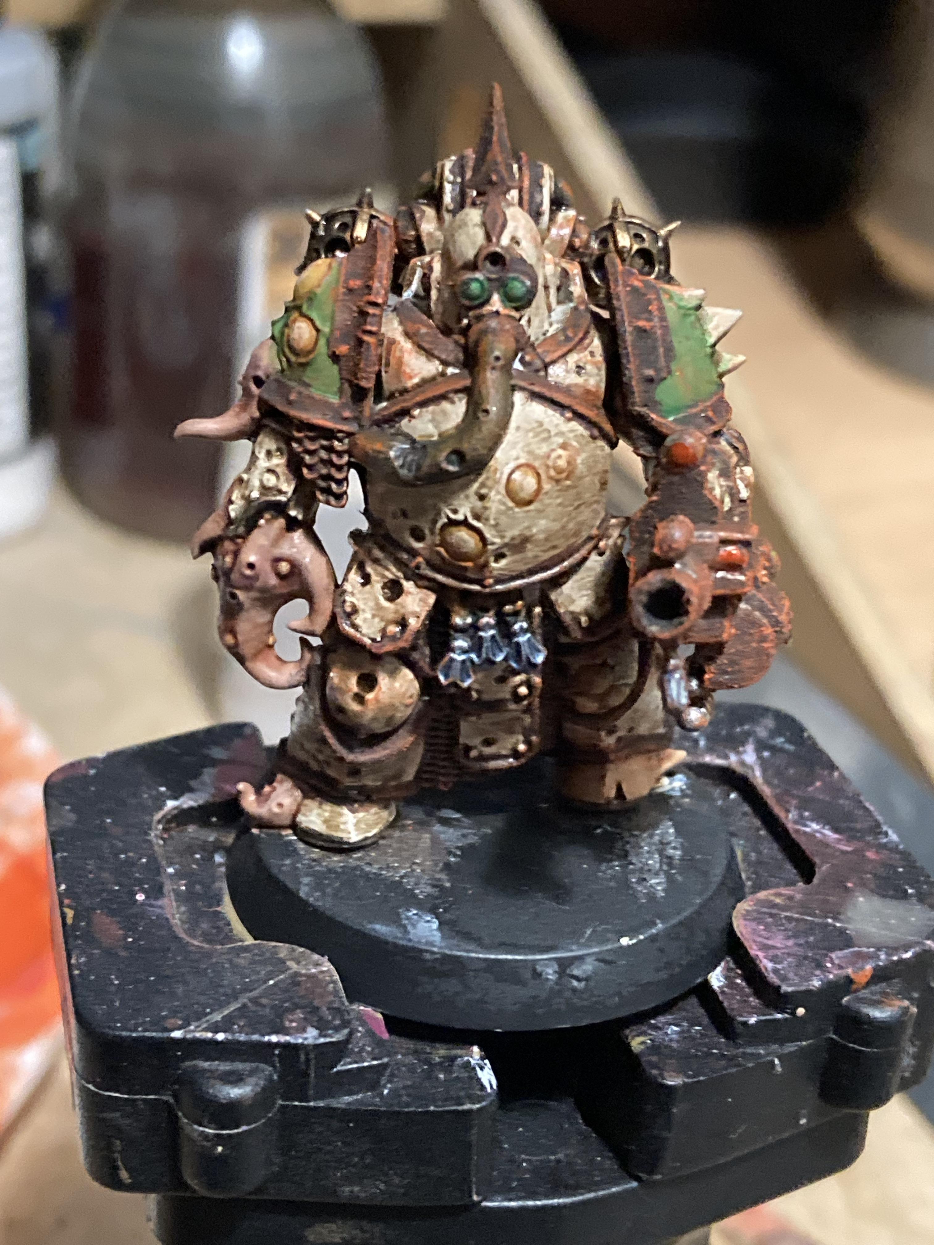 Blackstone Fortress, Death Guard, Plague Marines, Work In Progress