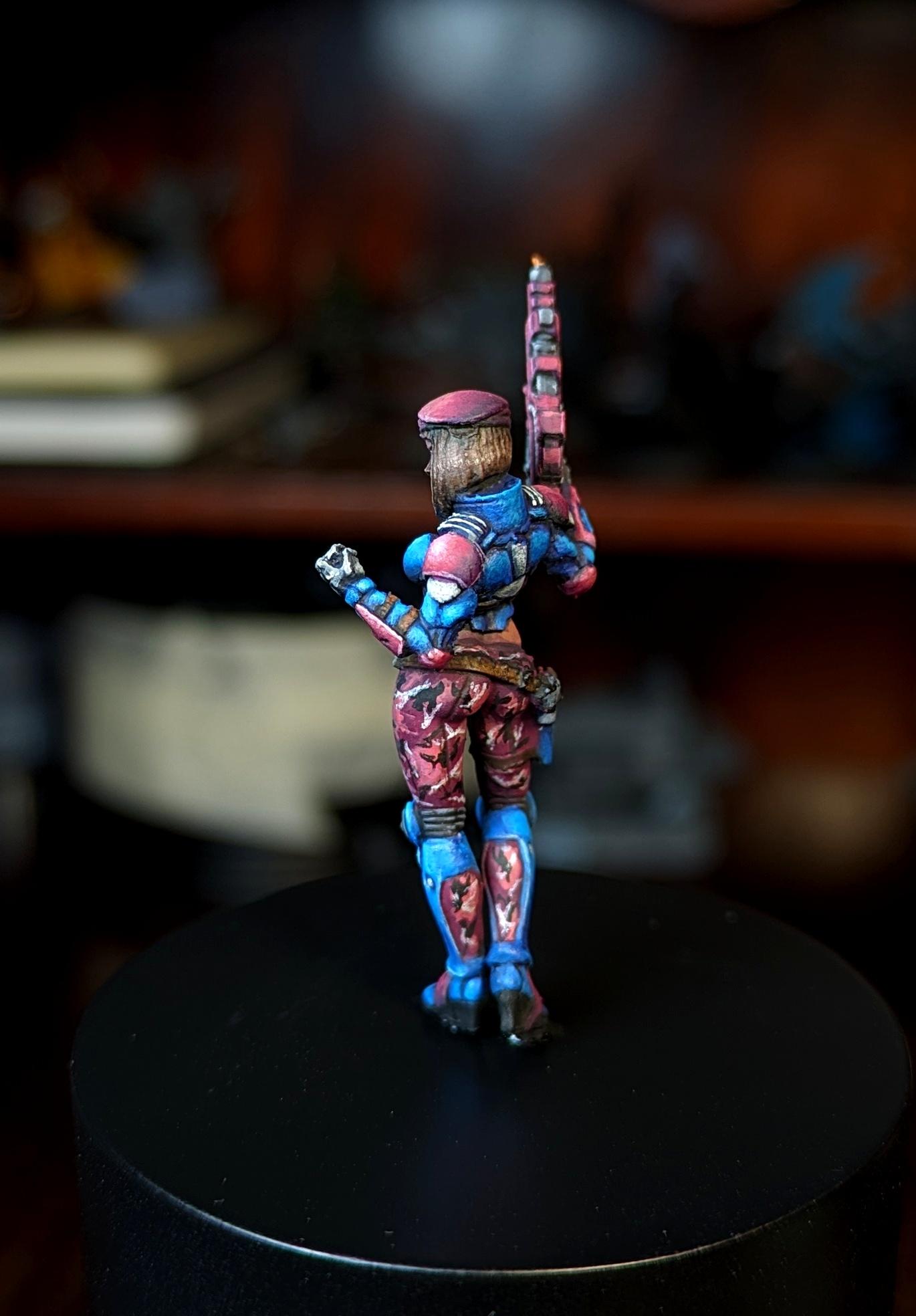 Female, Fusilier, Infinity, Soldier