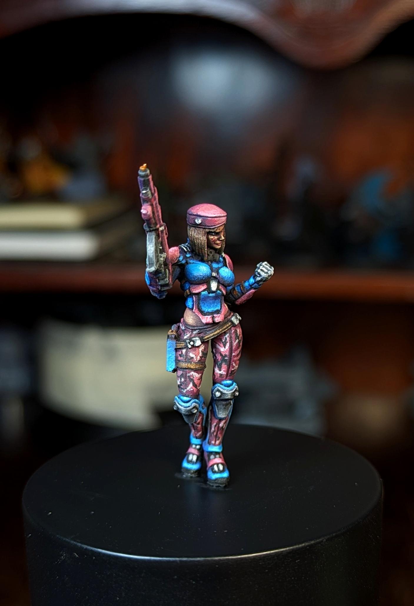 Female, Fusilier, Infinity, Soldier