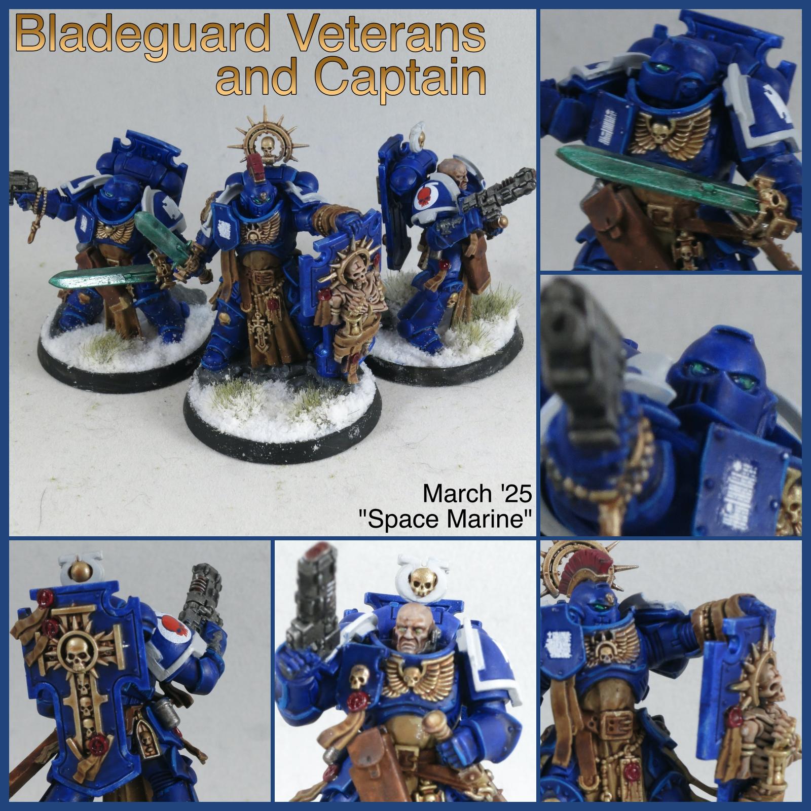 Bladeguard, Captain, Space Marines, Ultramarines