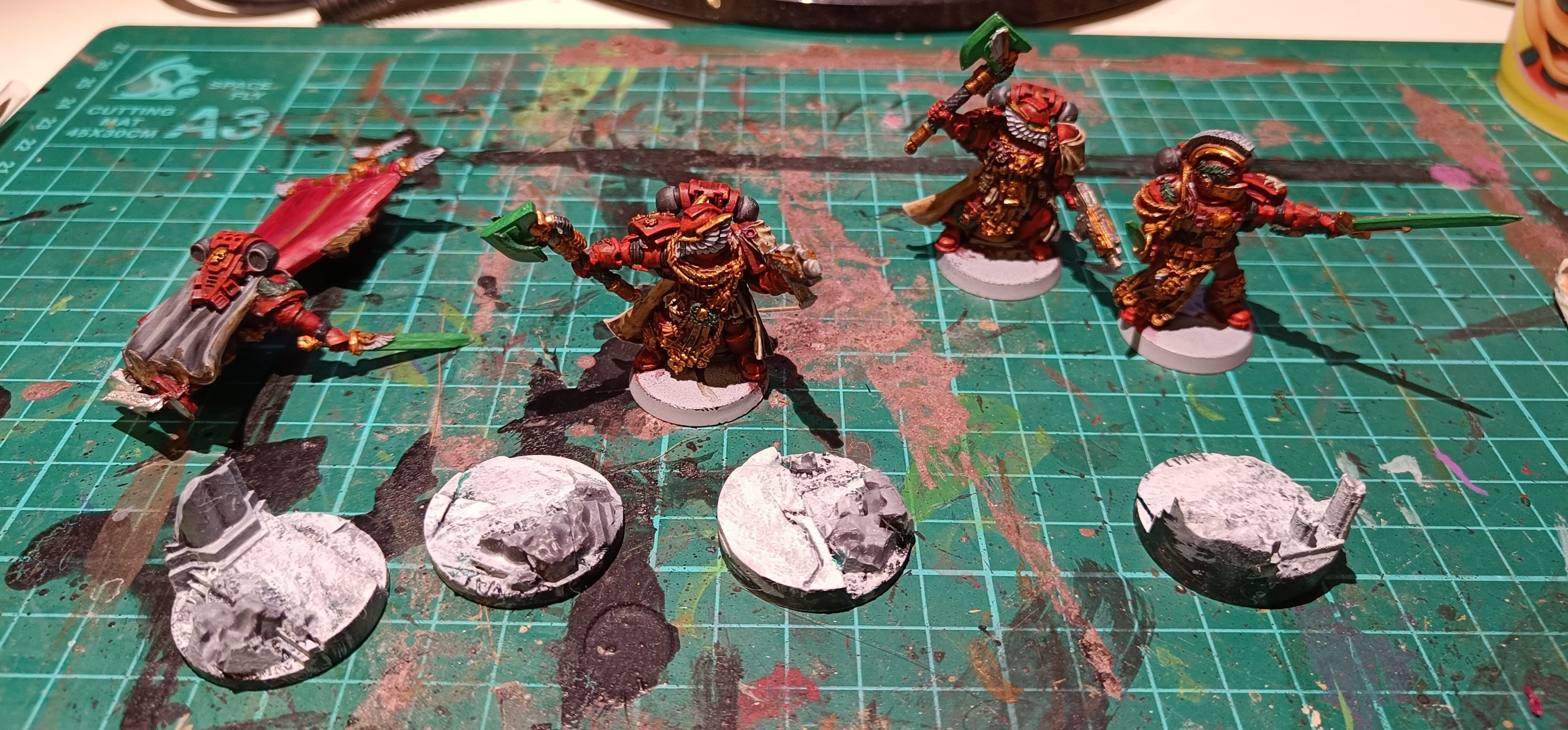 Honour Guard, Knights Sanguine, Space Marines