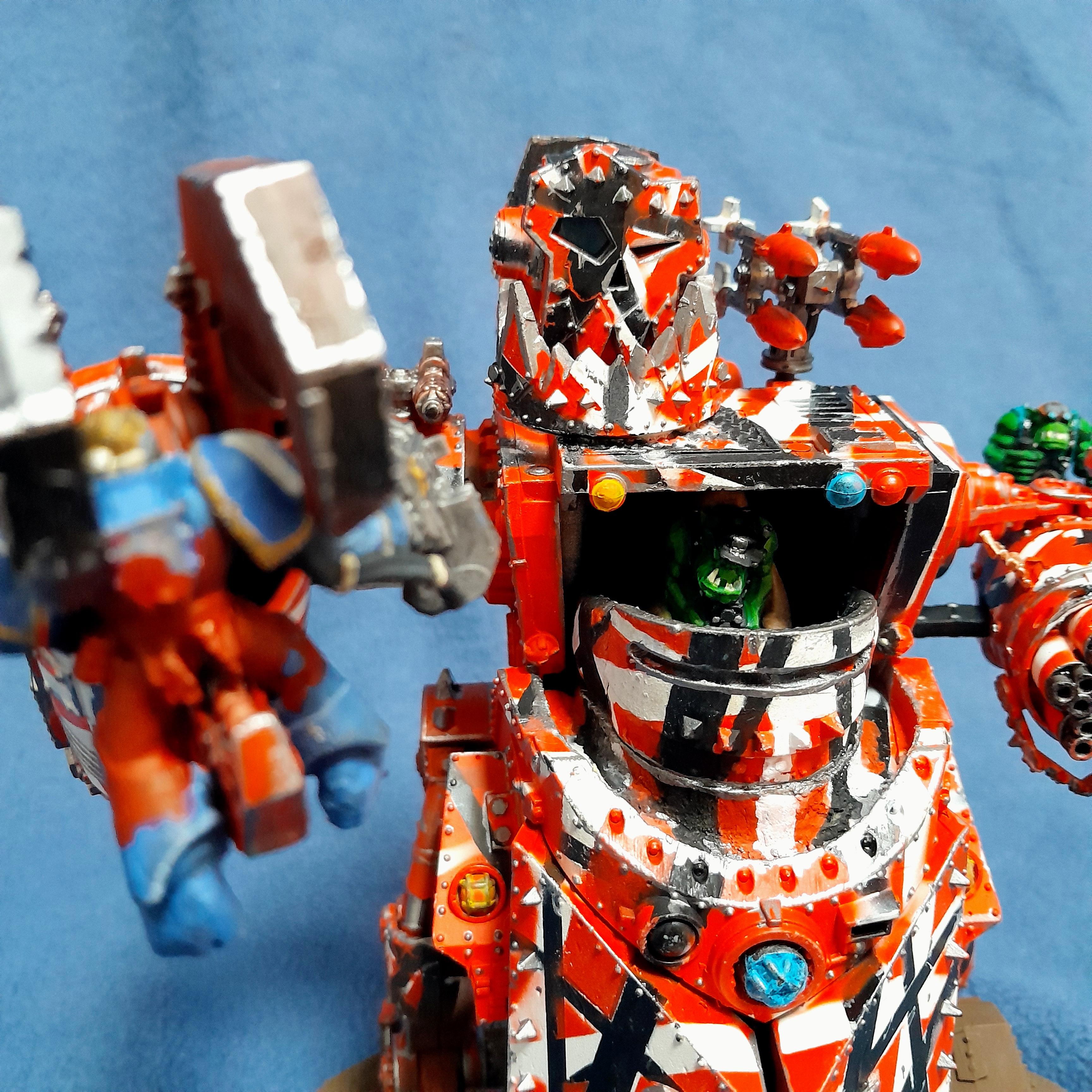 Gorkanaut, Modding, Morkanaut, Orks, Work In Progress