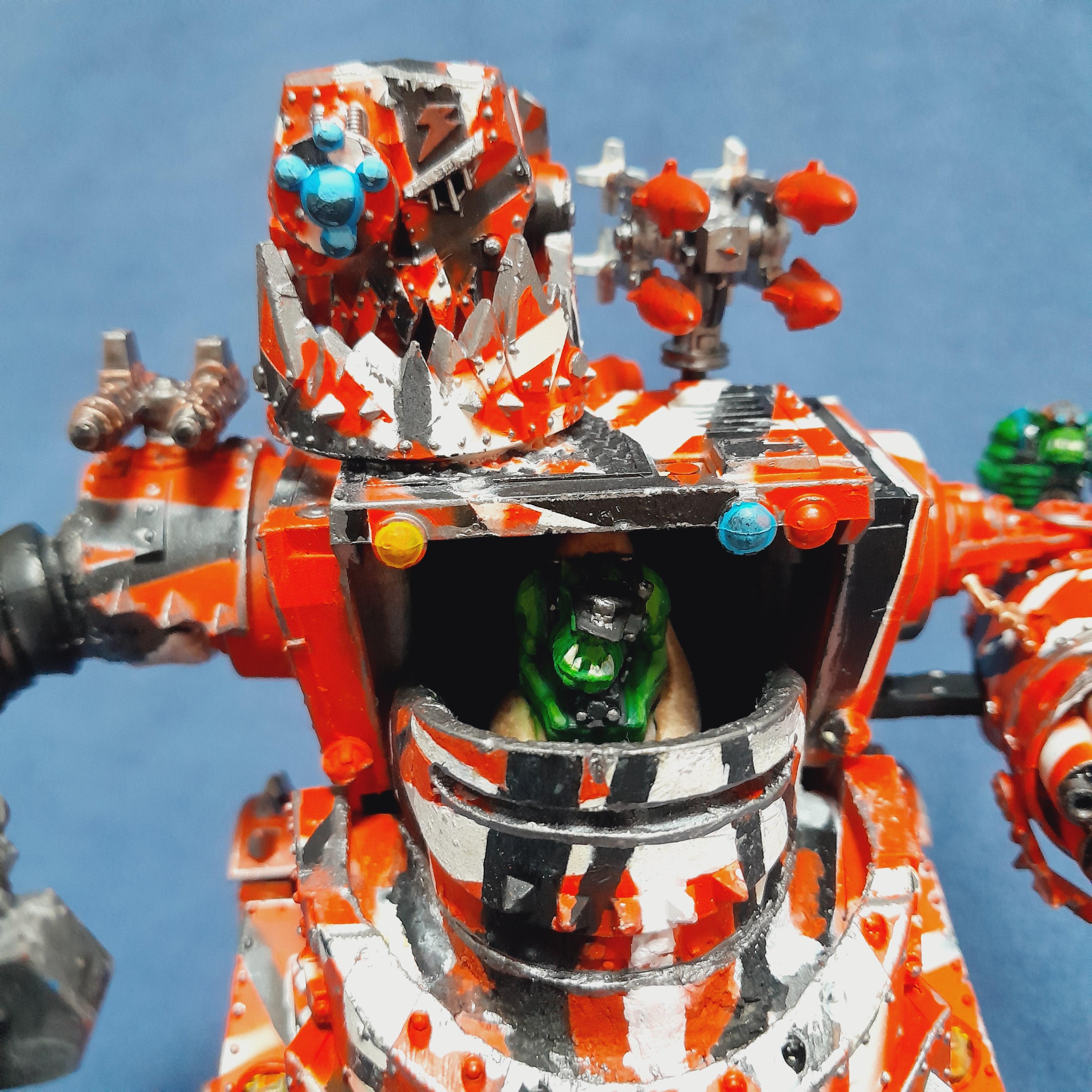 Frankenstrat, Gorkanaut, Morkanaut, Orcs, Orks, Work In Progress