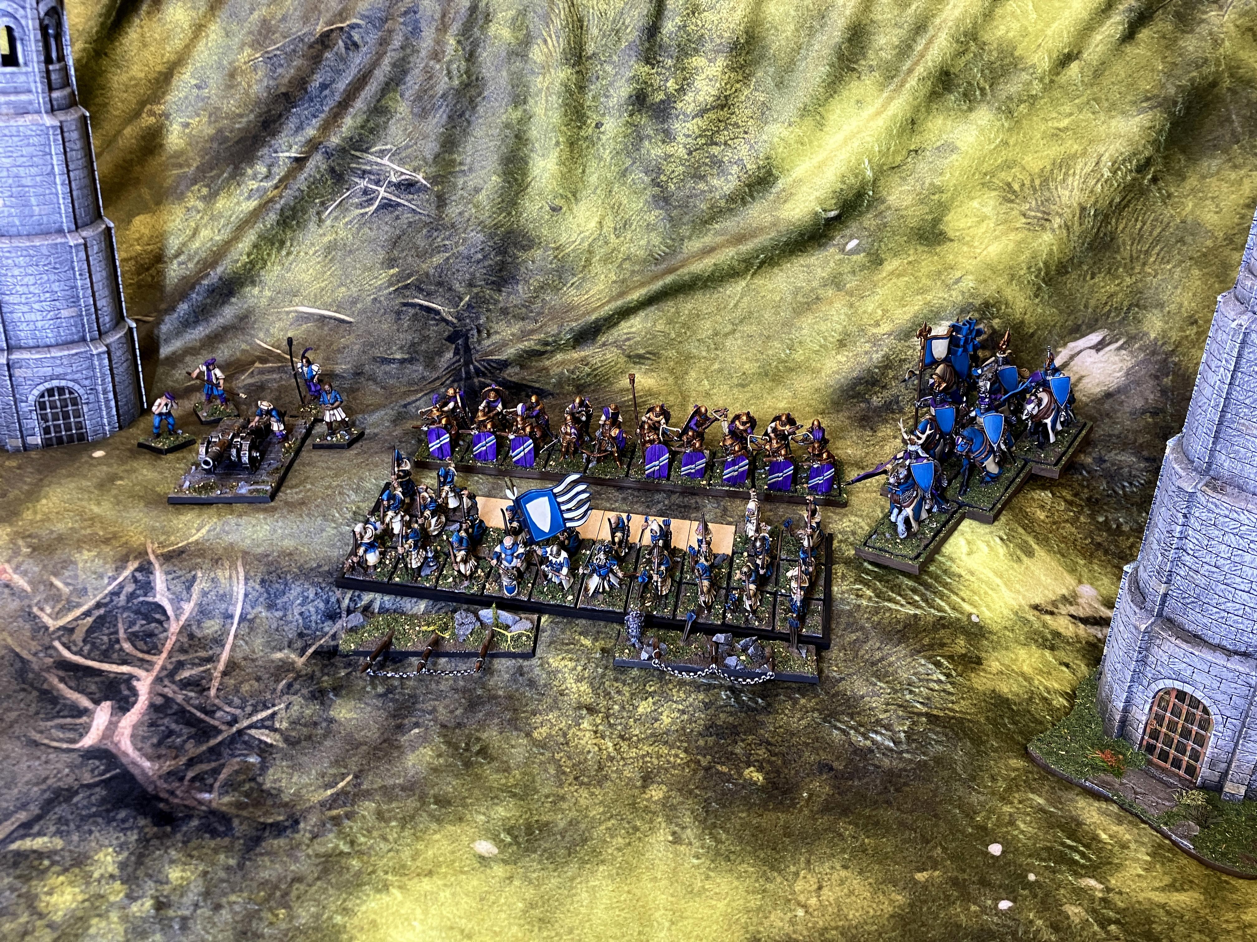 Bretonnians, Crossbowmen, Dogs Of War, Gondor, Historicals, Knights, Medieval, The Old World, Tower, Warhammer The Old World