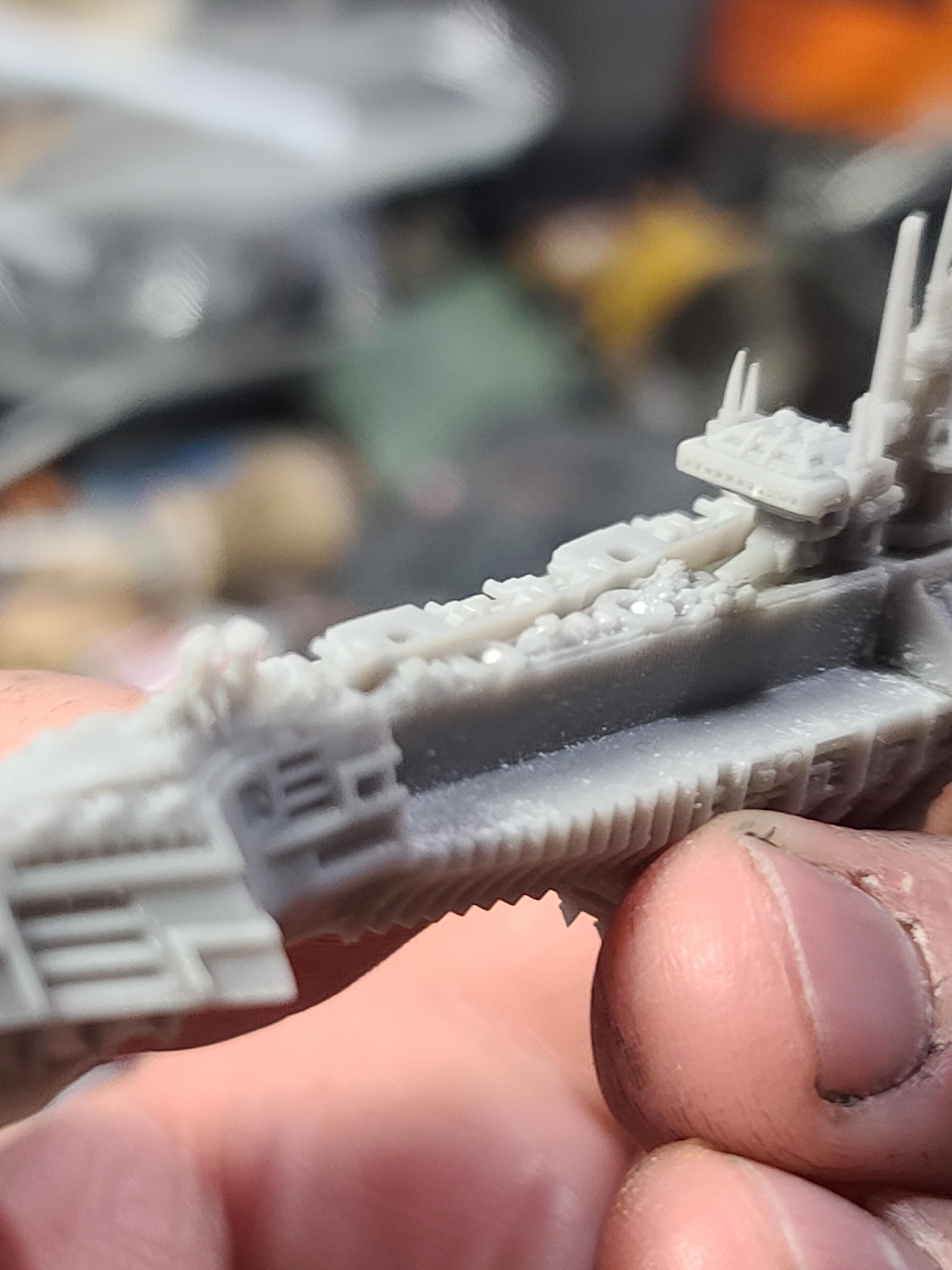 3d Print, Battlefleet Gothic, Chaos, Cruiser, Godforge, Slaughter Class, Soul Forge