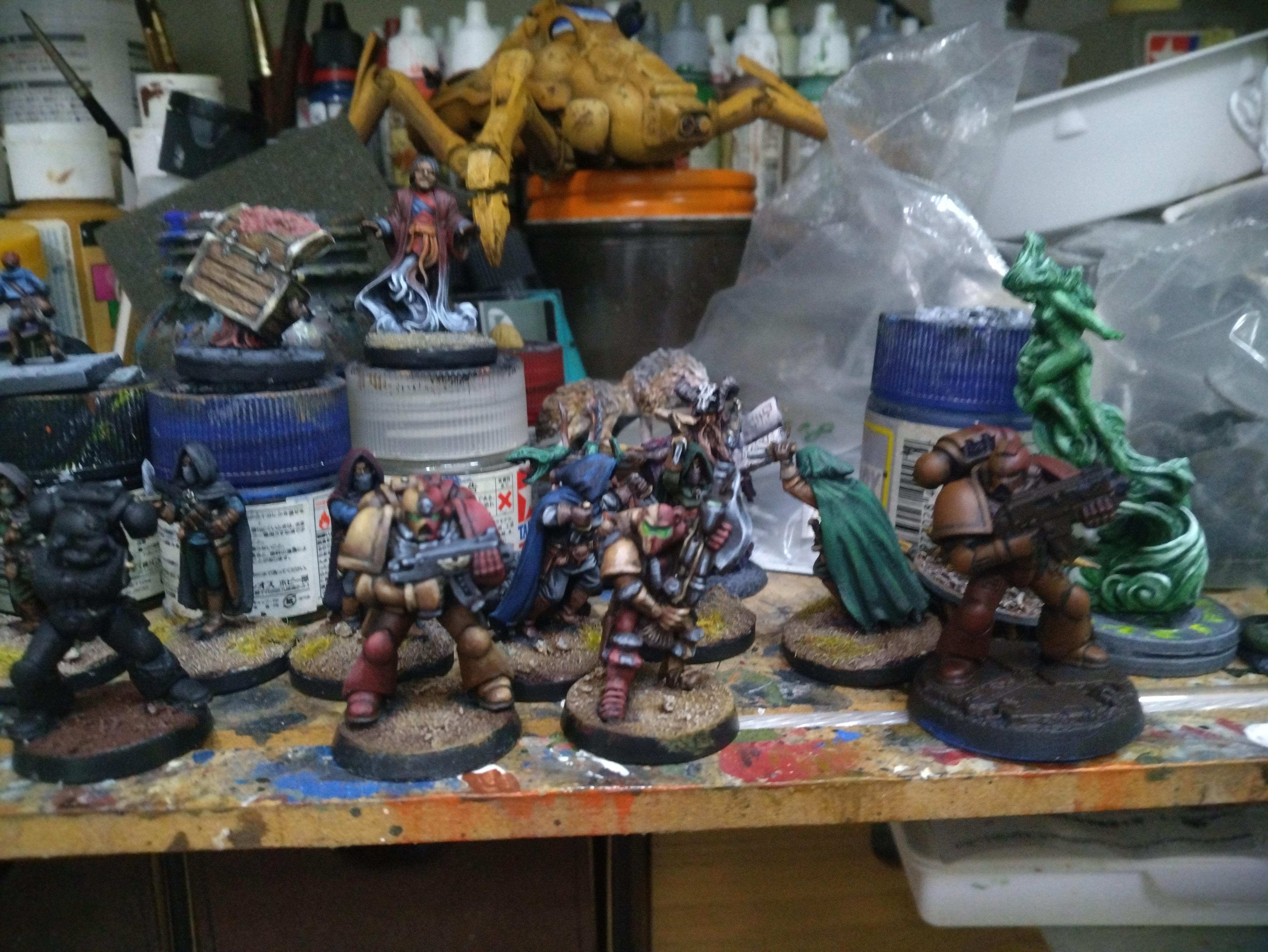 Citadel, Games Workshop, March 2025, Out Of Production, Rogue Trader, Space Marines, Work In Progress