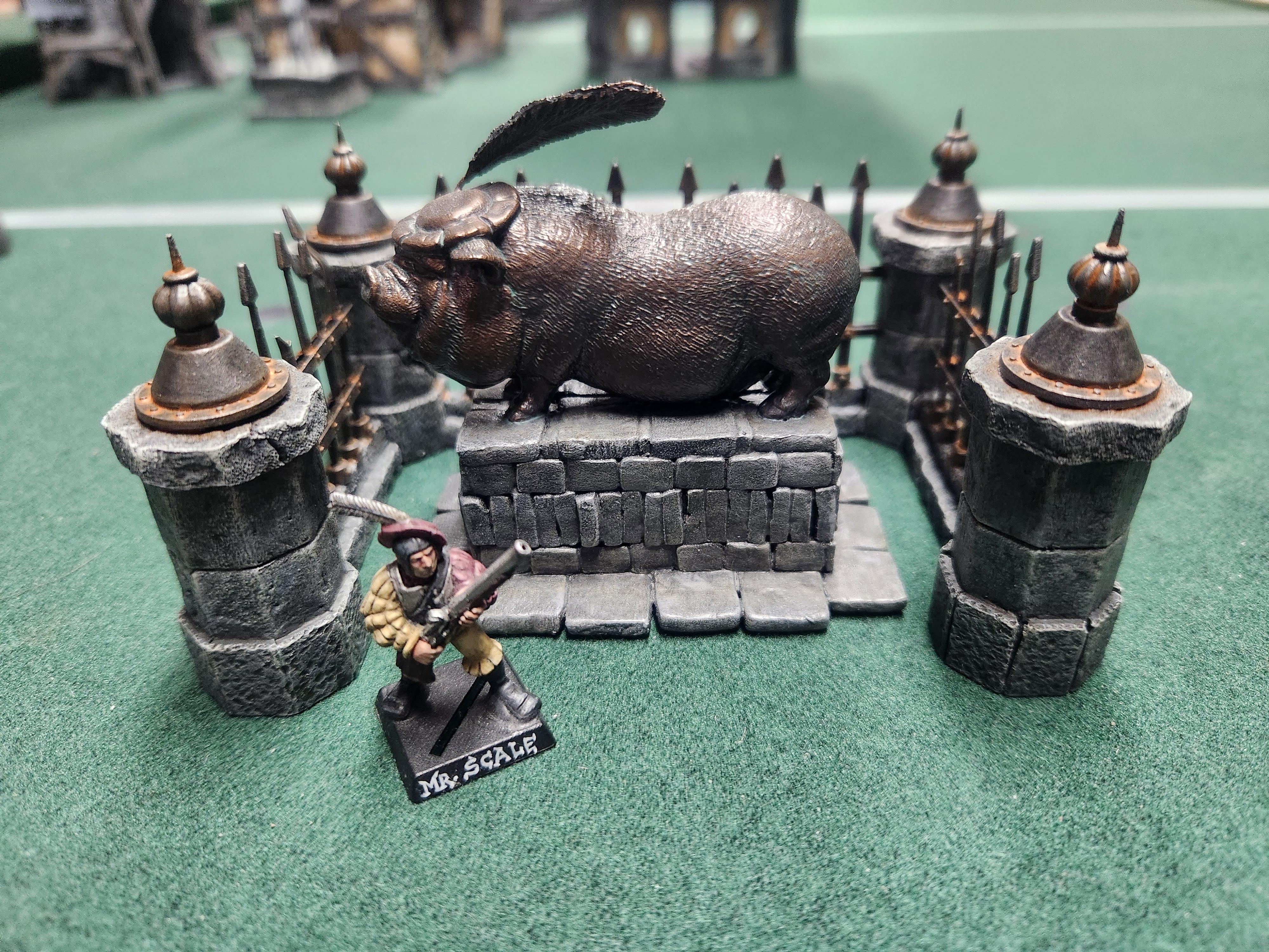 Empire, Fence, Magnet, Modula, Mordheim, Scratch Build, Terrain, Warhammer Fantasy
