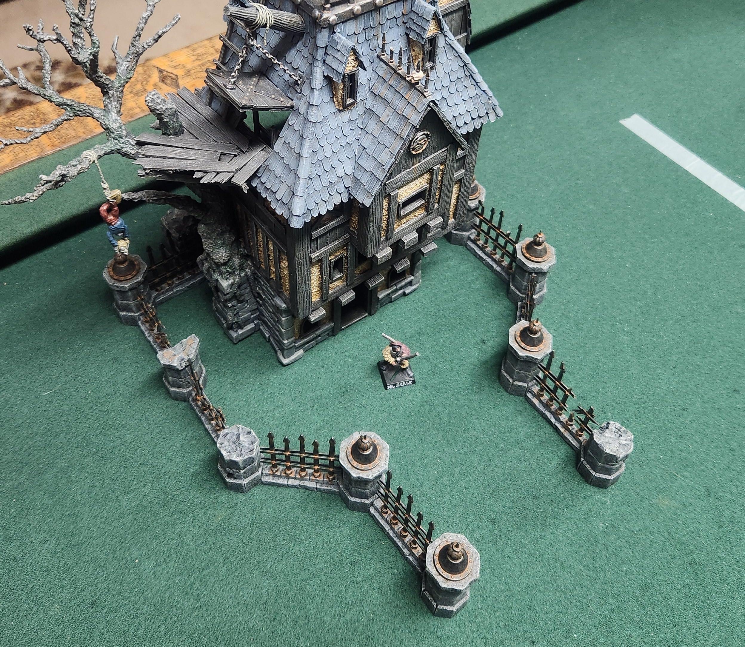 Empire, Fence, Magnet, Modula, Mordheim, Scratch Build, Terrain, Warhammer Fantasy