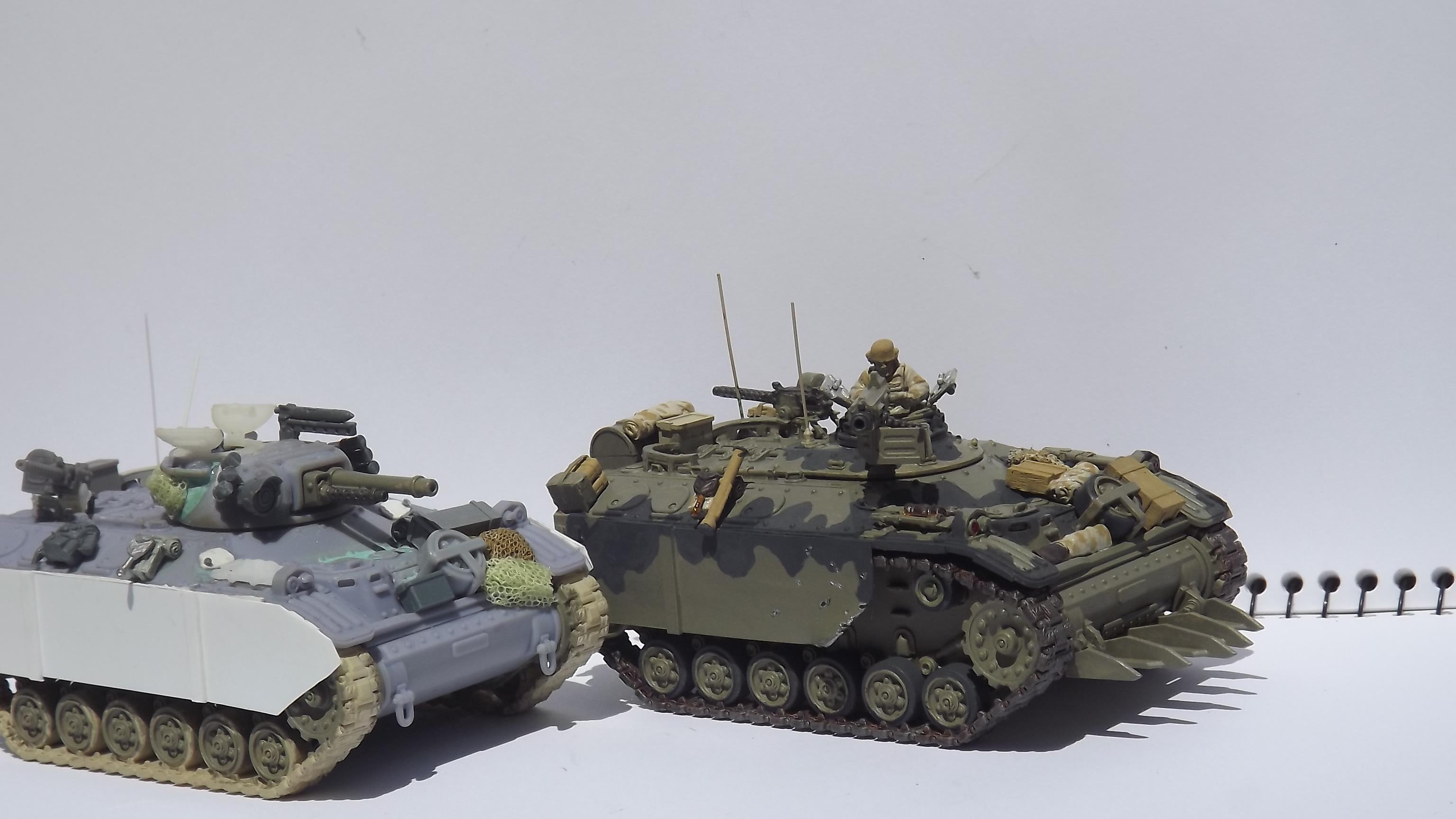 3d Printed, Apc, Atgm, Camo Netting, Chimera, Conversion, Hunter Killer, Ifv, Kitbash, Nefyma, Sand Shields, Tiny Panzer Studio, Value Gear, Vickers Light Tank