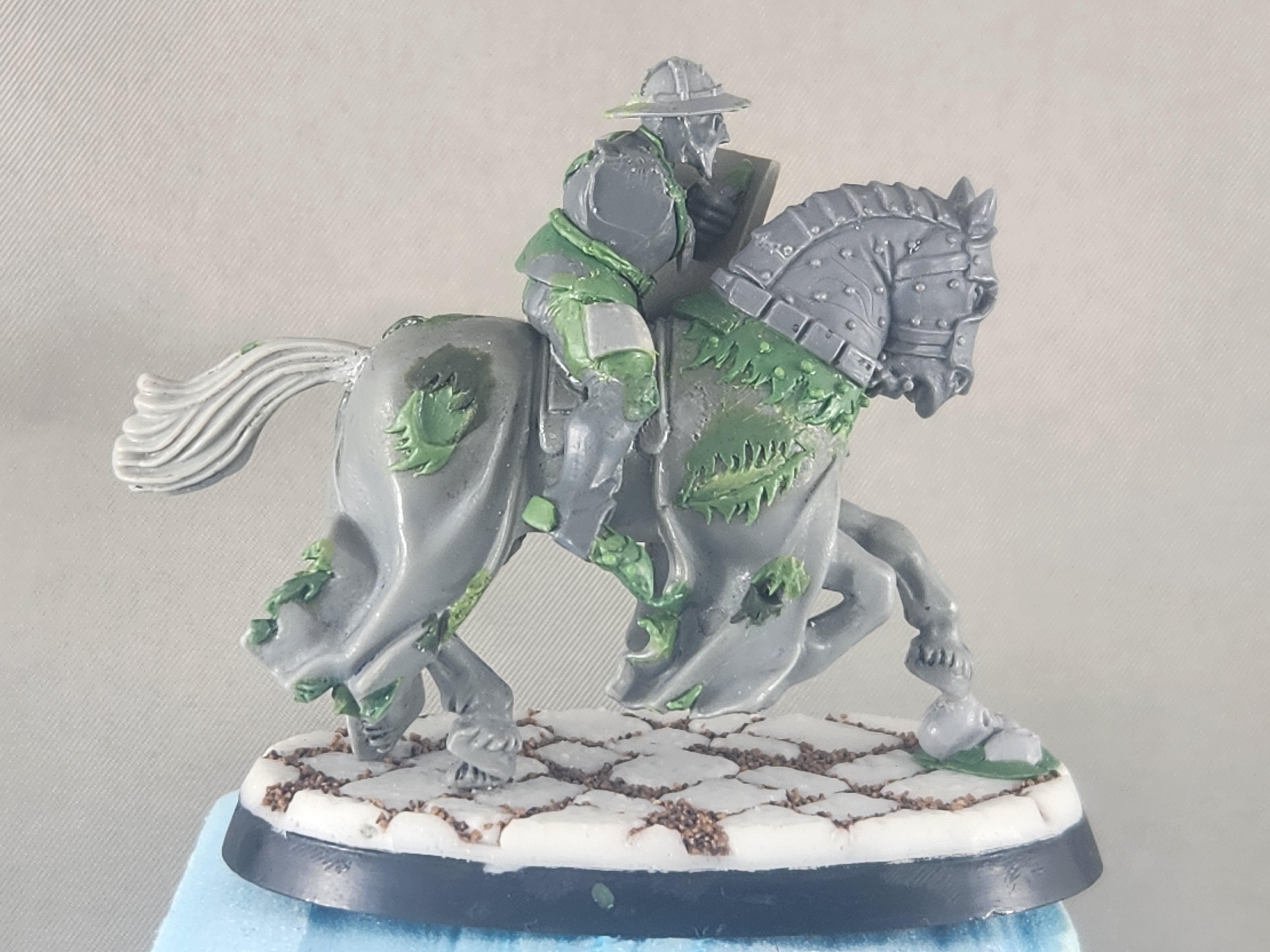 Freelancer, Hired Sword, Horse, Knights, Mordheim, Mounted, Work In Progress