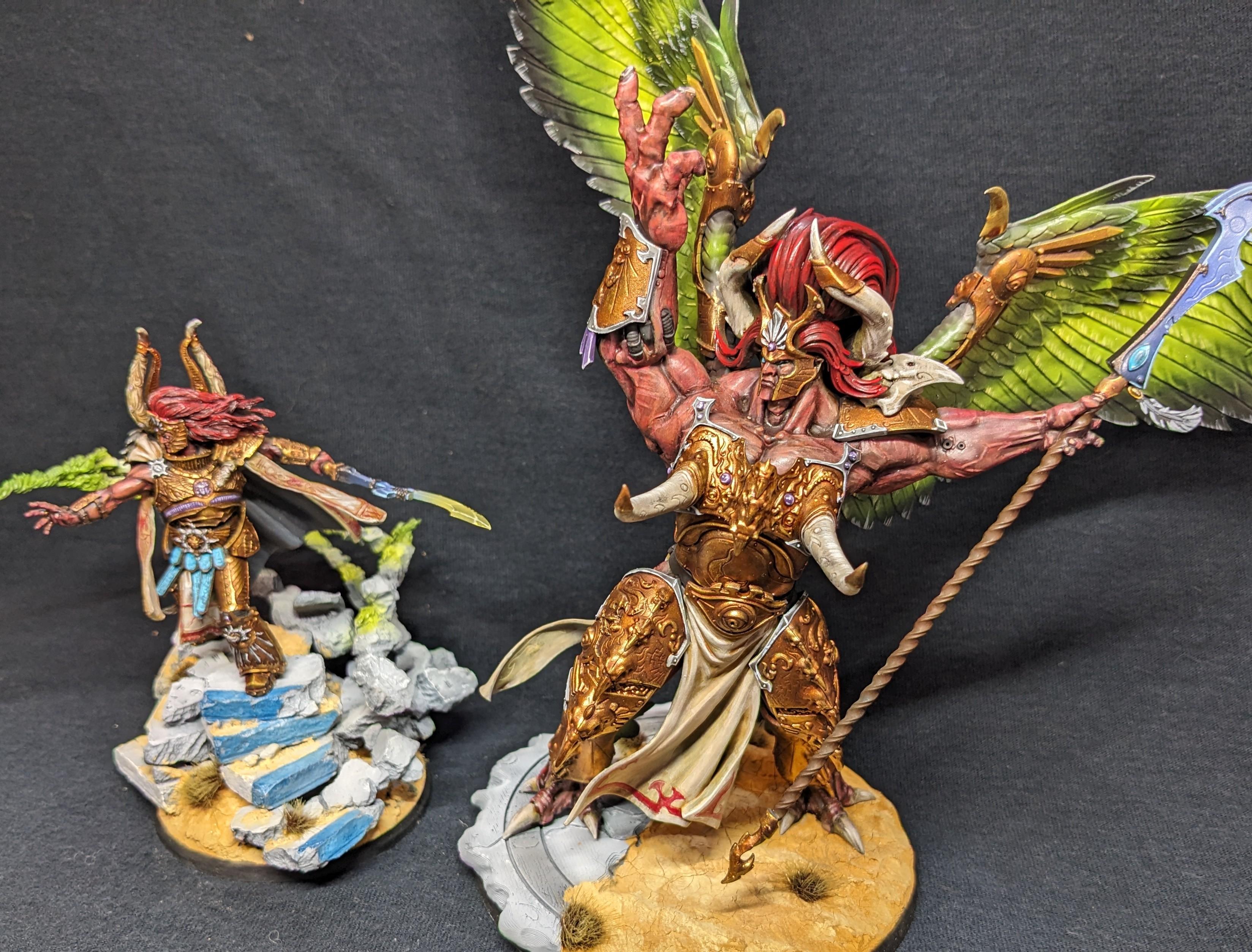 Heresy, Magnus The Red, Size Comparison, Thousand Sons, Warhammer 40,000
