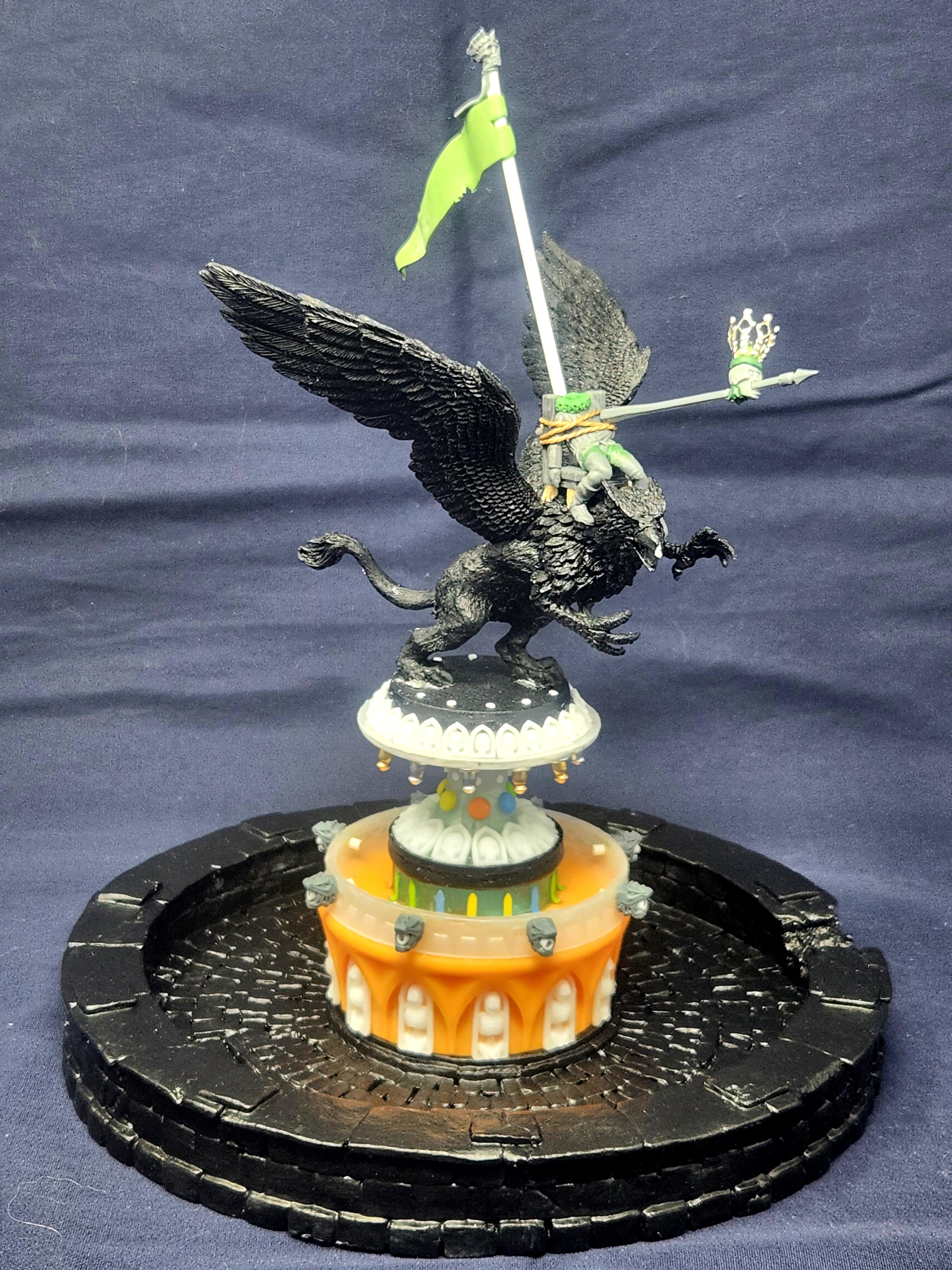 Empire, Fountain, Mordheim, Scratch Build, Statue, Terrain, Water
