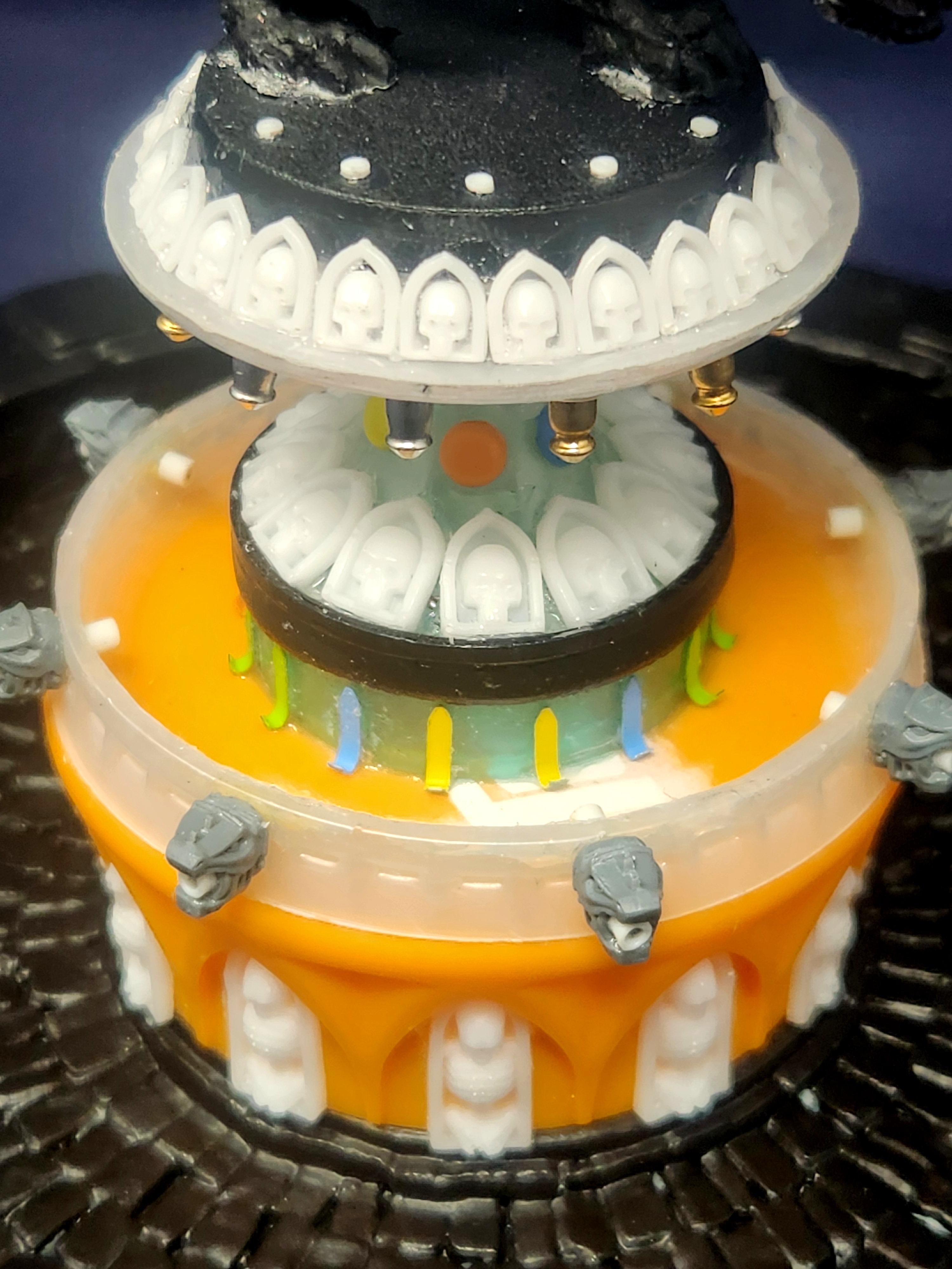 Empire, Fountain, Mordheim, Scratch Build, Statue, Terrain, Water