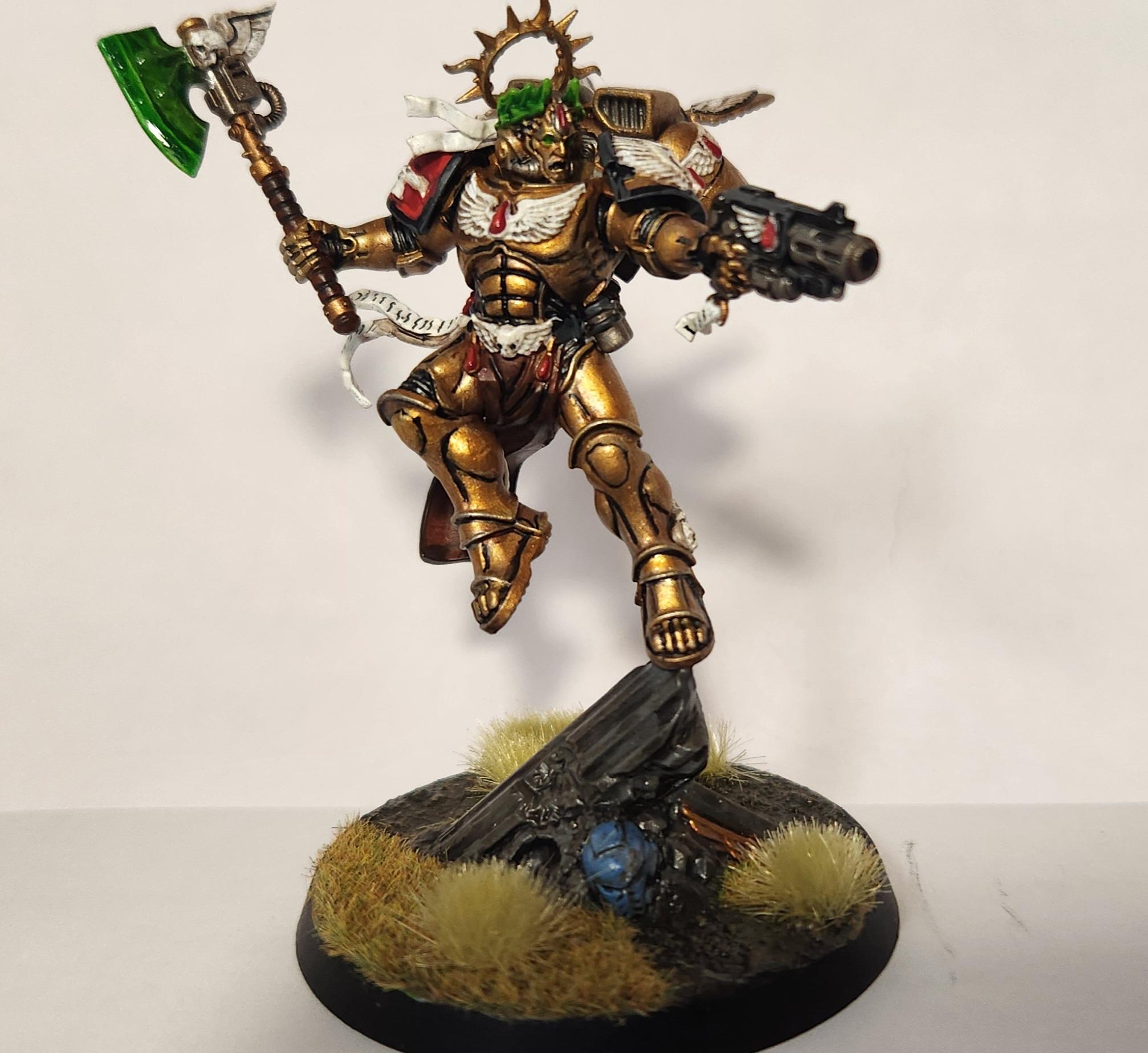Blood Angels, Dante, Gold, Space Marines