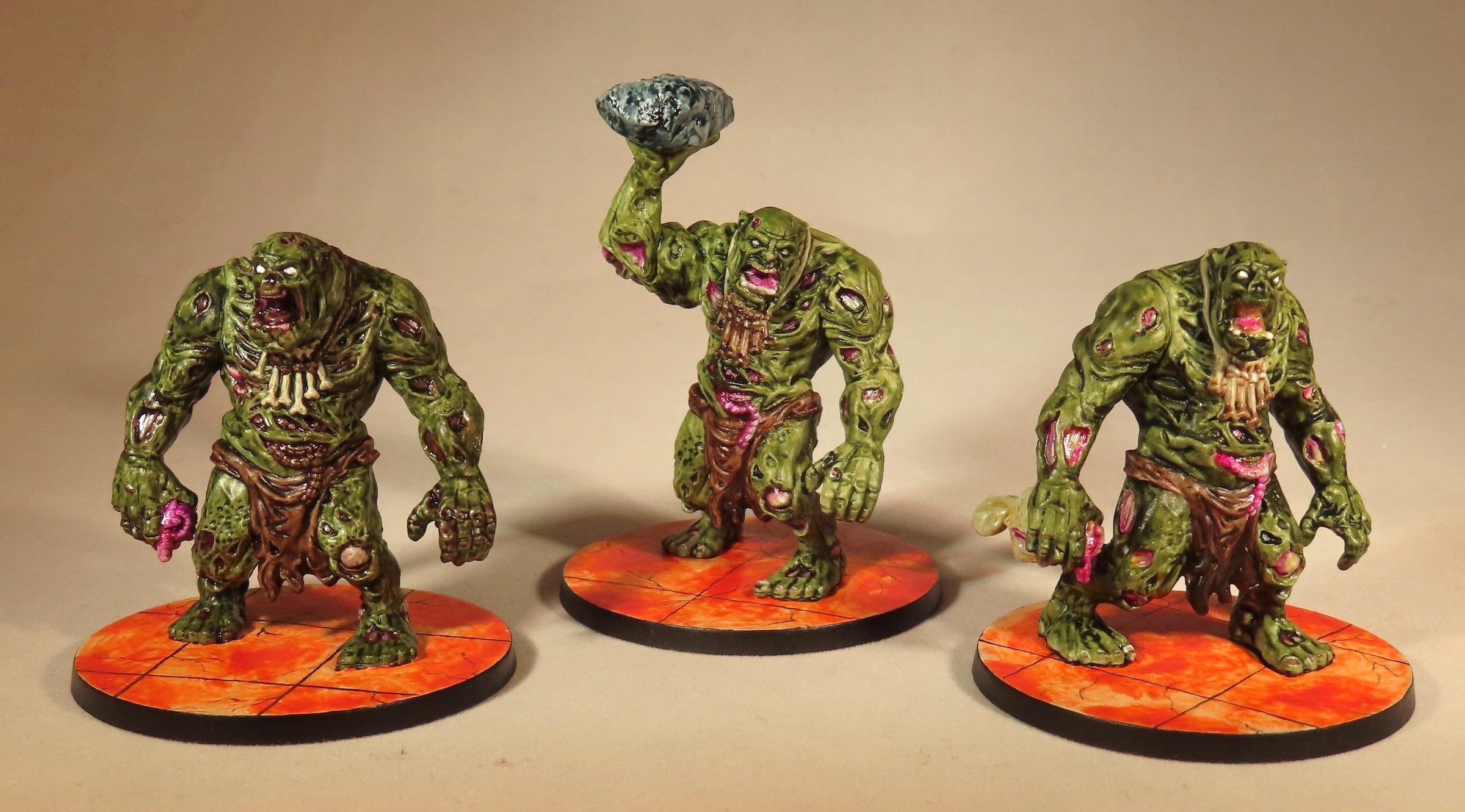 Dungeon Saga, Mantic Games, Troll, Zombie