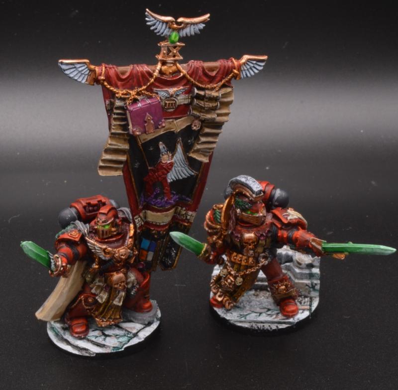 Conversion, Honour Guard, Knights Sanguine, Space Marines