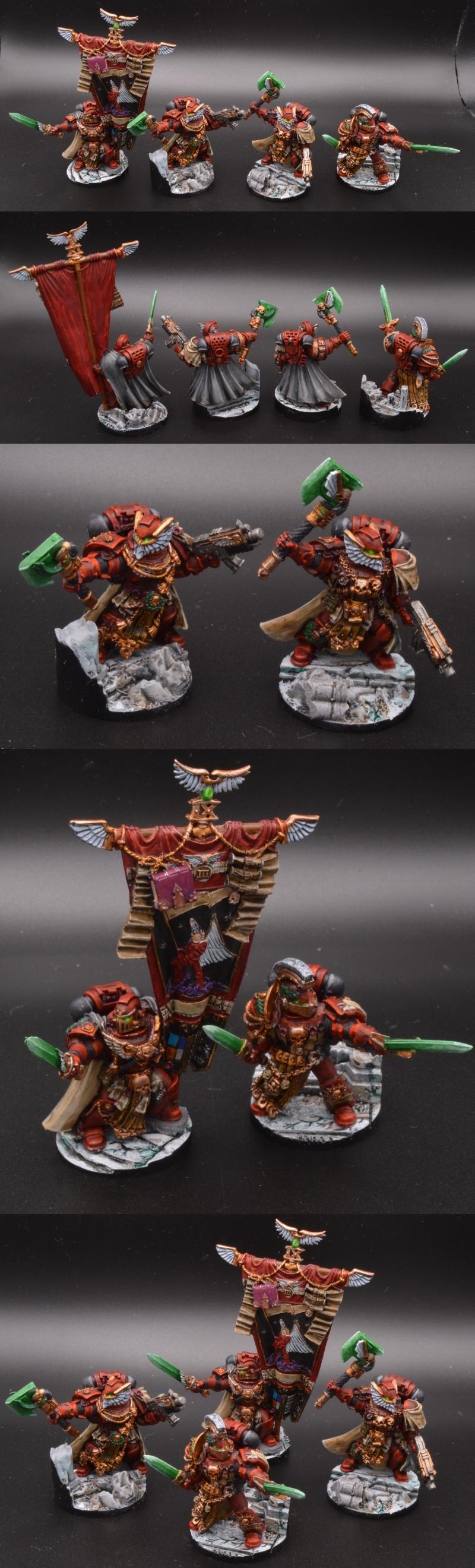 Conversion, Honour Guard, Knights Sanguine, Space Marines