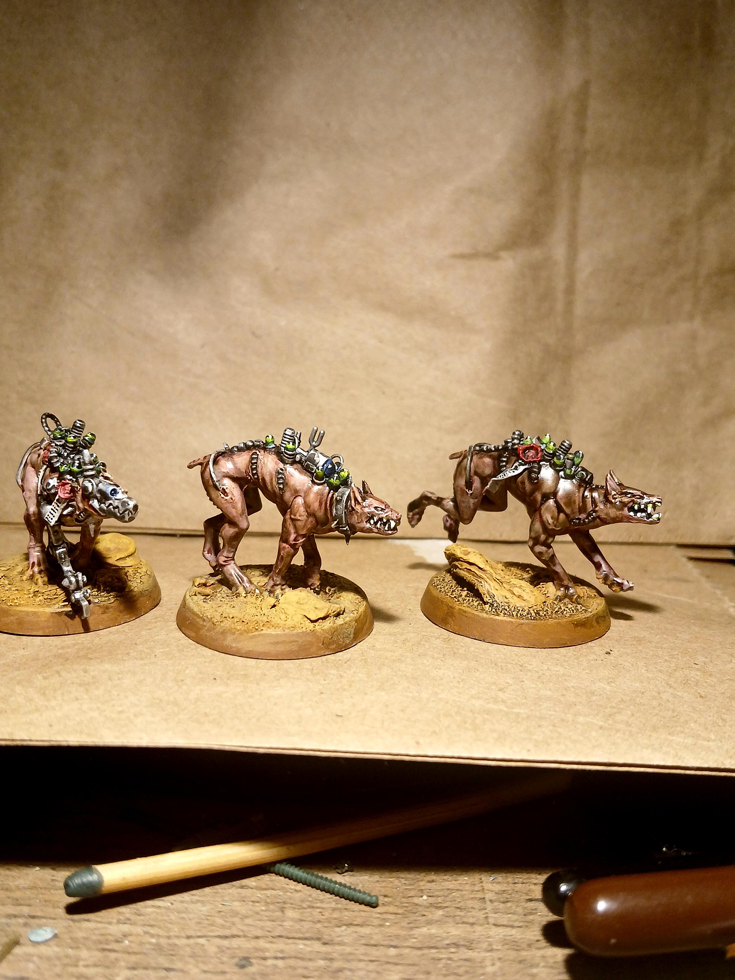 Conversion, Greenstuff, Hounds, Kitbash, Kroot Hounds