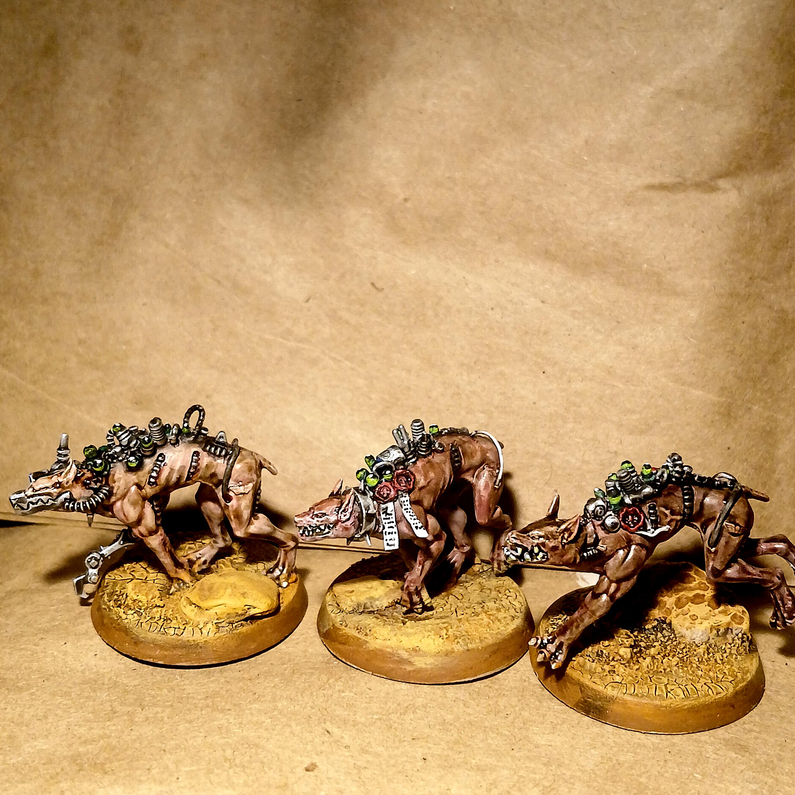 Conversion, Greenstuff, Hounds, Kitbash, Kroot Hounds