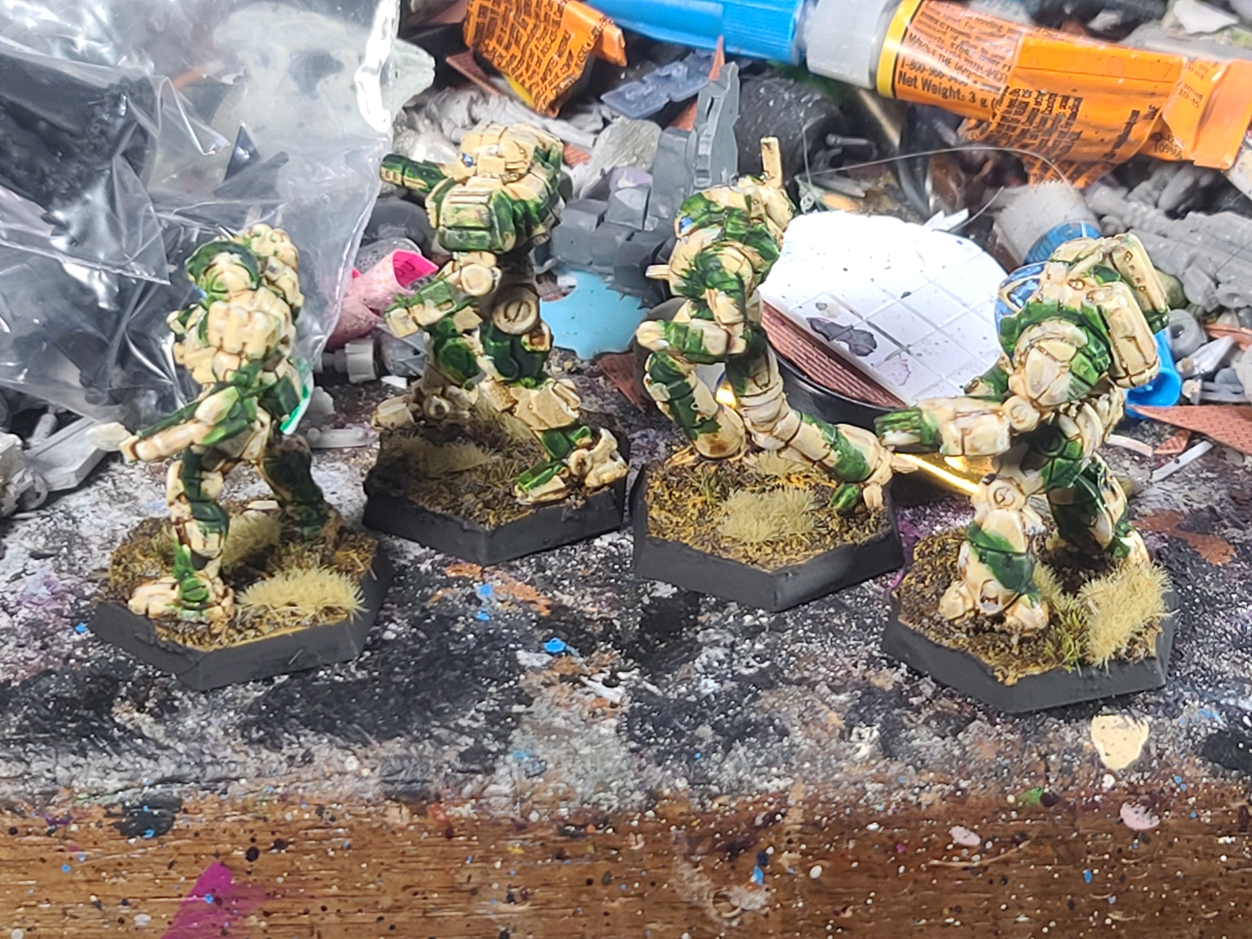 Battletech, Camouflage, Catalyst Game Labs, Chameleon, Clint, Firestarter, Mech, Ostscout