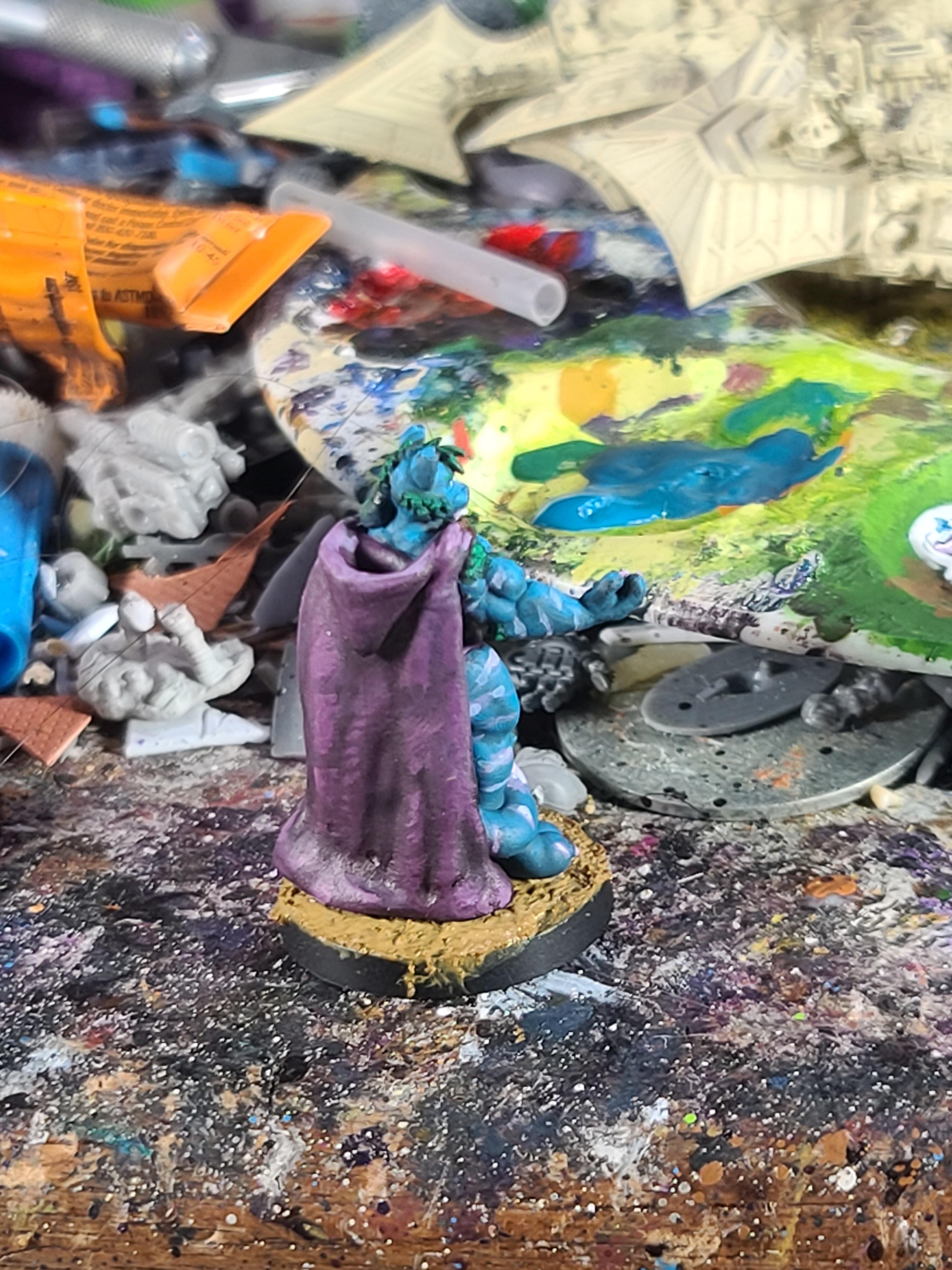 3d Print, Barbarian, Dungeons And Dragons, Furry, Leonard_fox, Muscle Lady, Neon Fur, Sabretooth Tiger