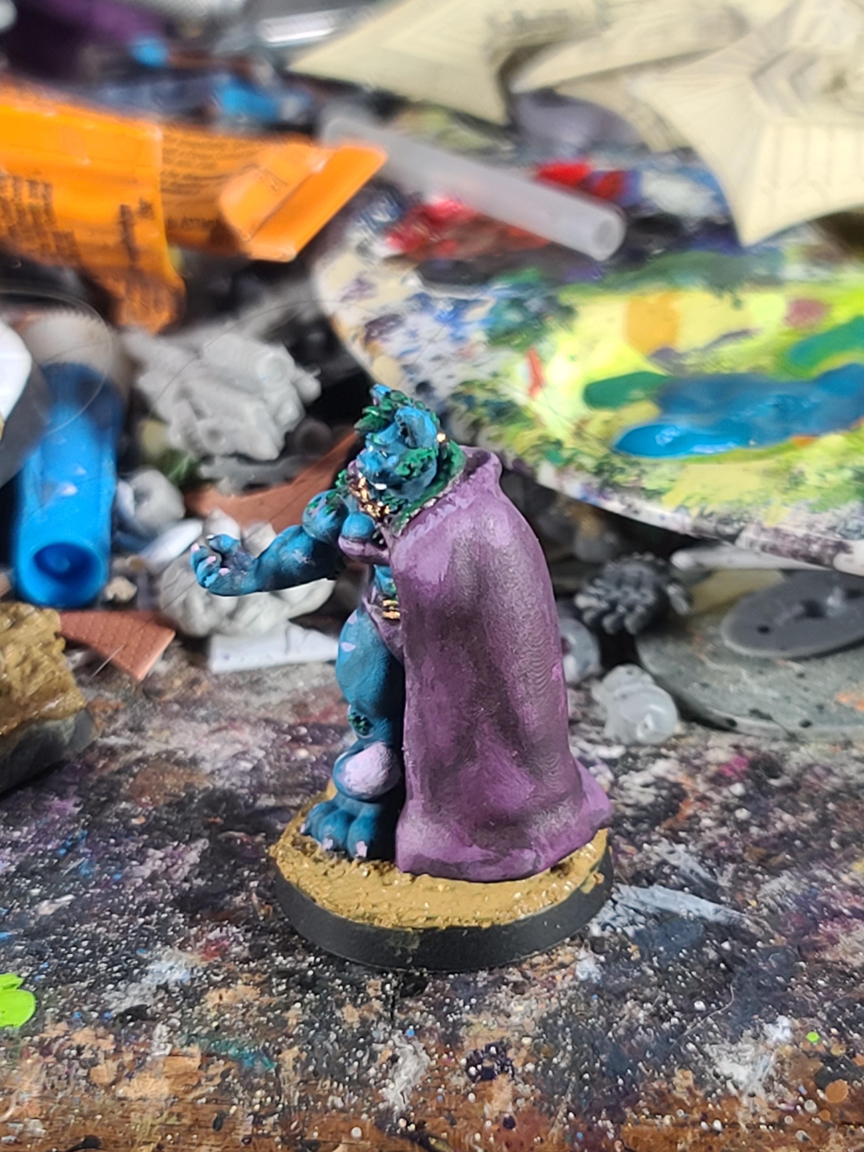 3d Print, Barbarian, Dungeons And Dragons, Furry, Leonard_fox, Muscle Lady, Neon Fur, Sabretooth Tiger