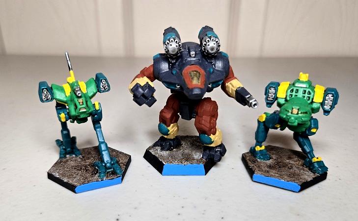 Battletech, Jenner Iic, Locust Iic, War Crow