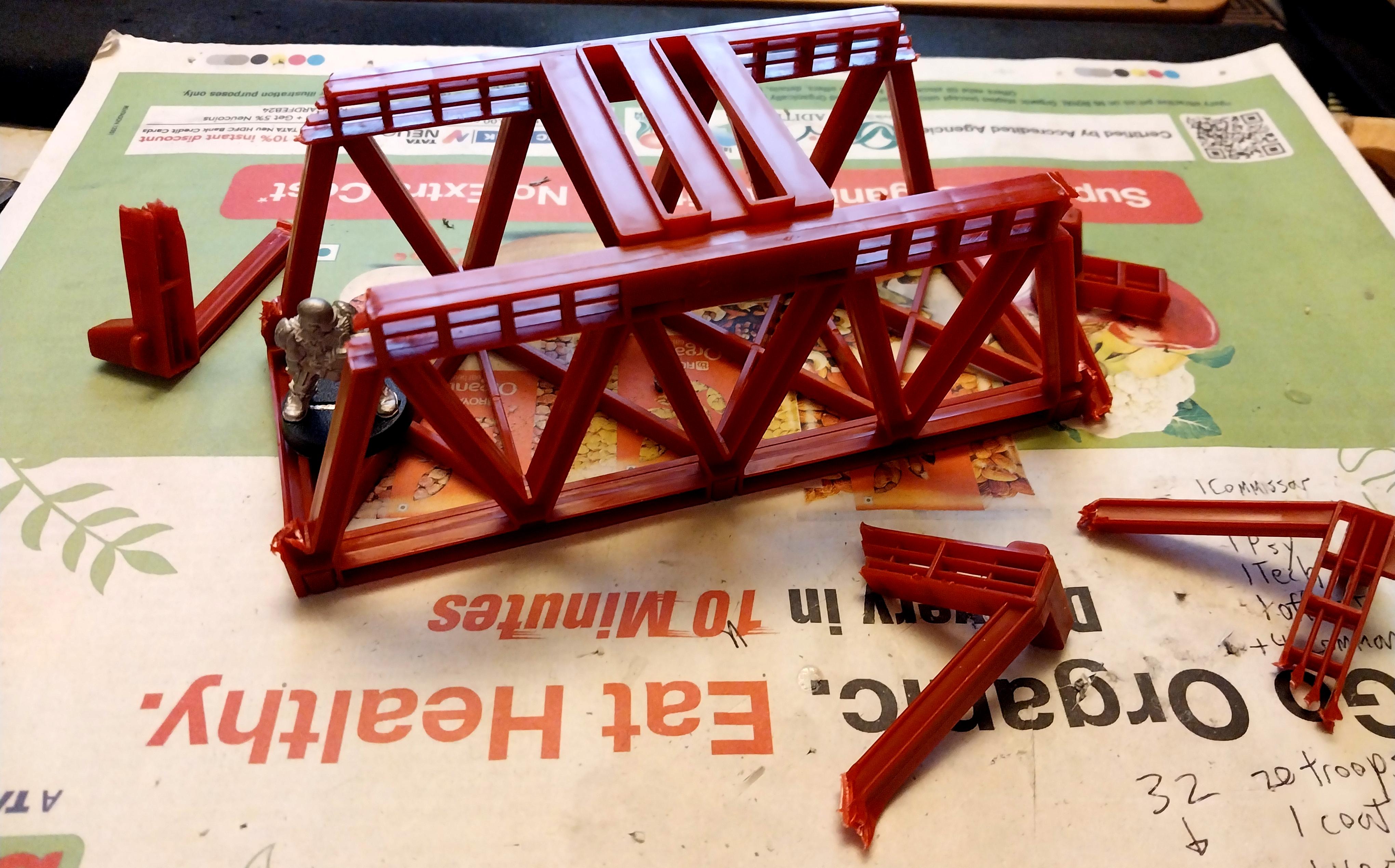 Bridge, Industrial, Railroad, Terrain, Toy, Walkway