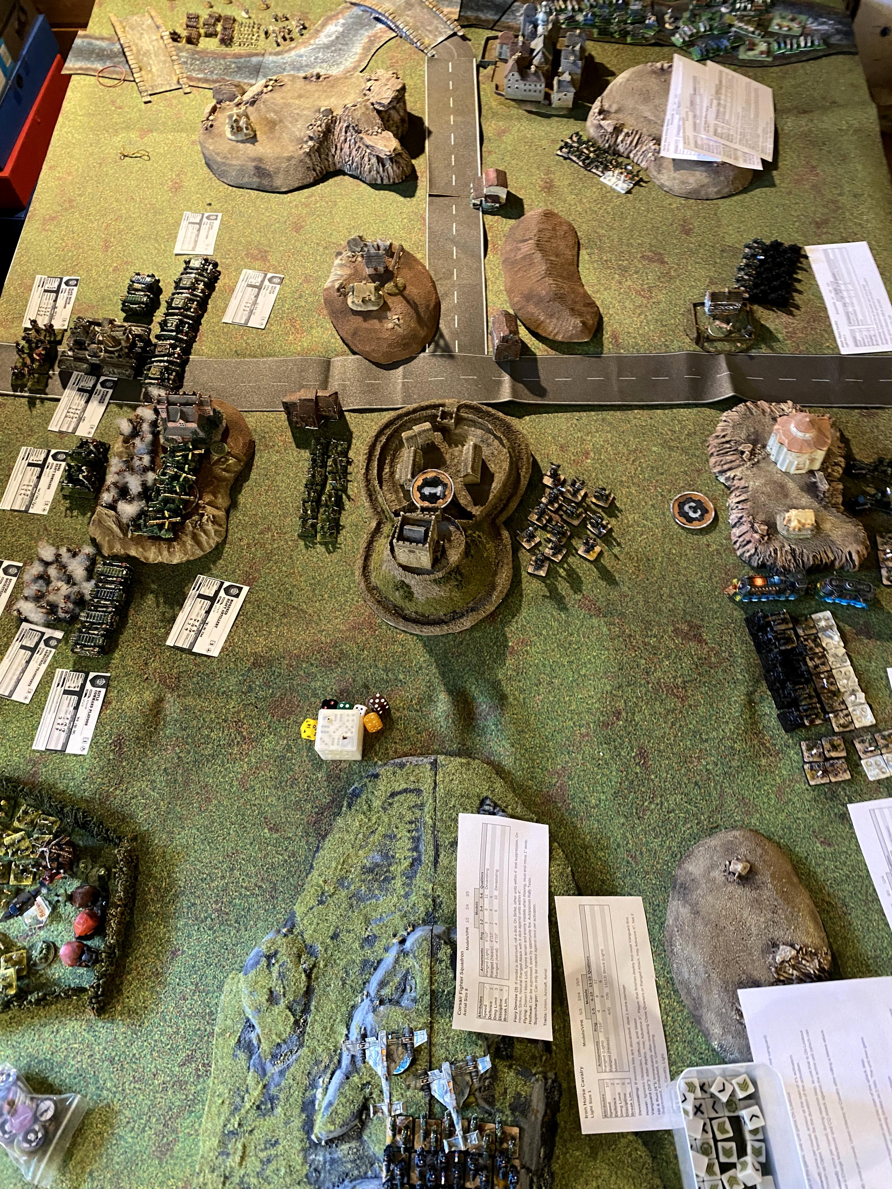 10mm, Armoured Clash, Battle Report, Crown, Union