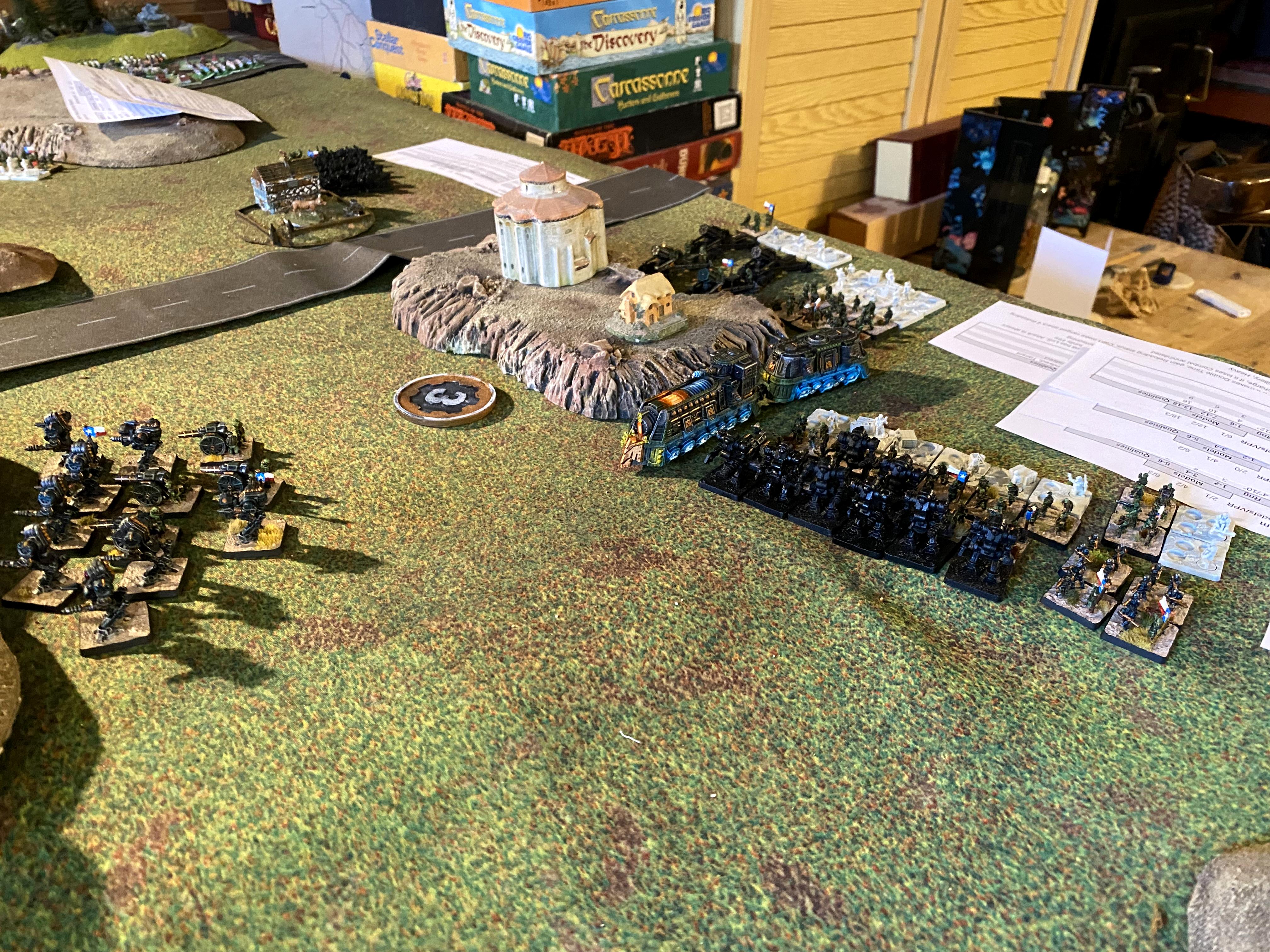 10mm, Armoured Clash, Battle Report, Crown, Union