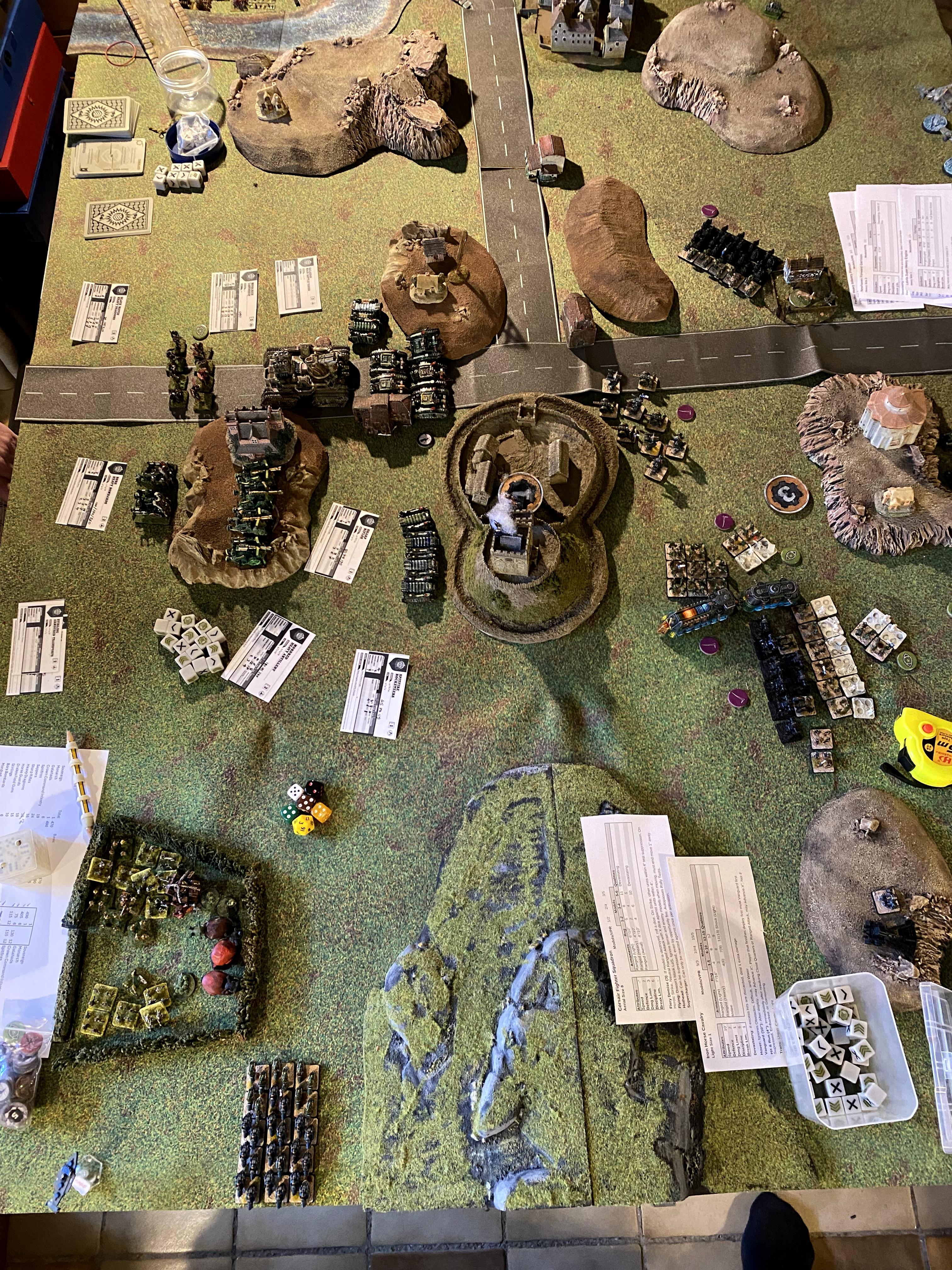10mm, Armoured Clash, Battle Report, Crown, Union