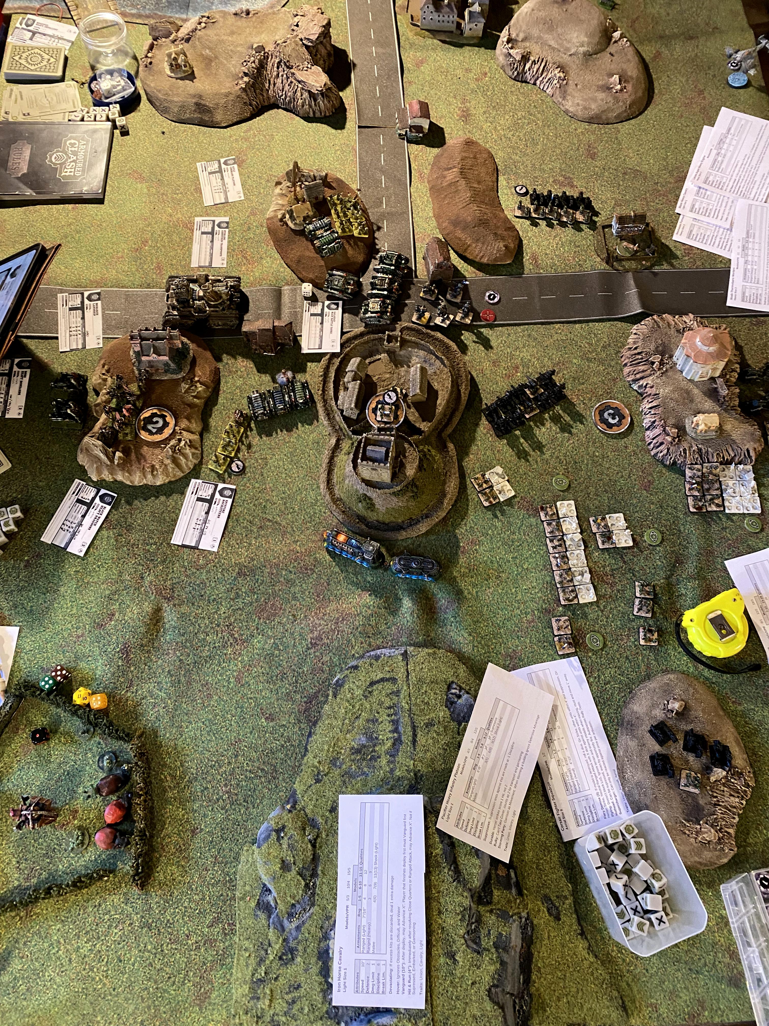 10mm, Armoured Clash, Battle Report, Crown, Union
