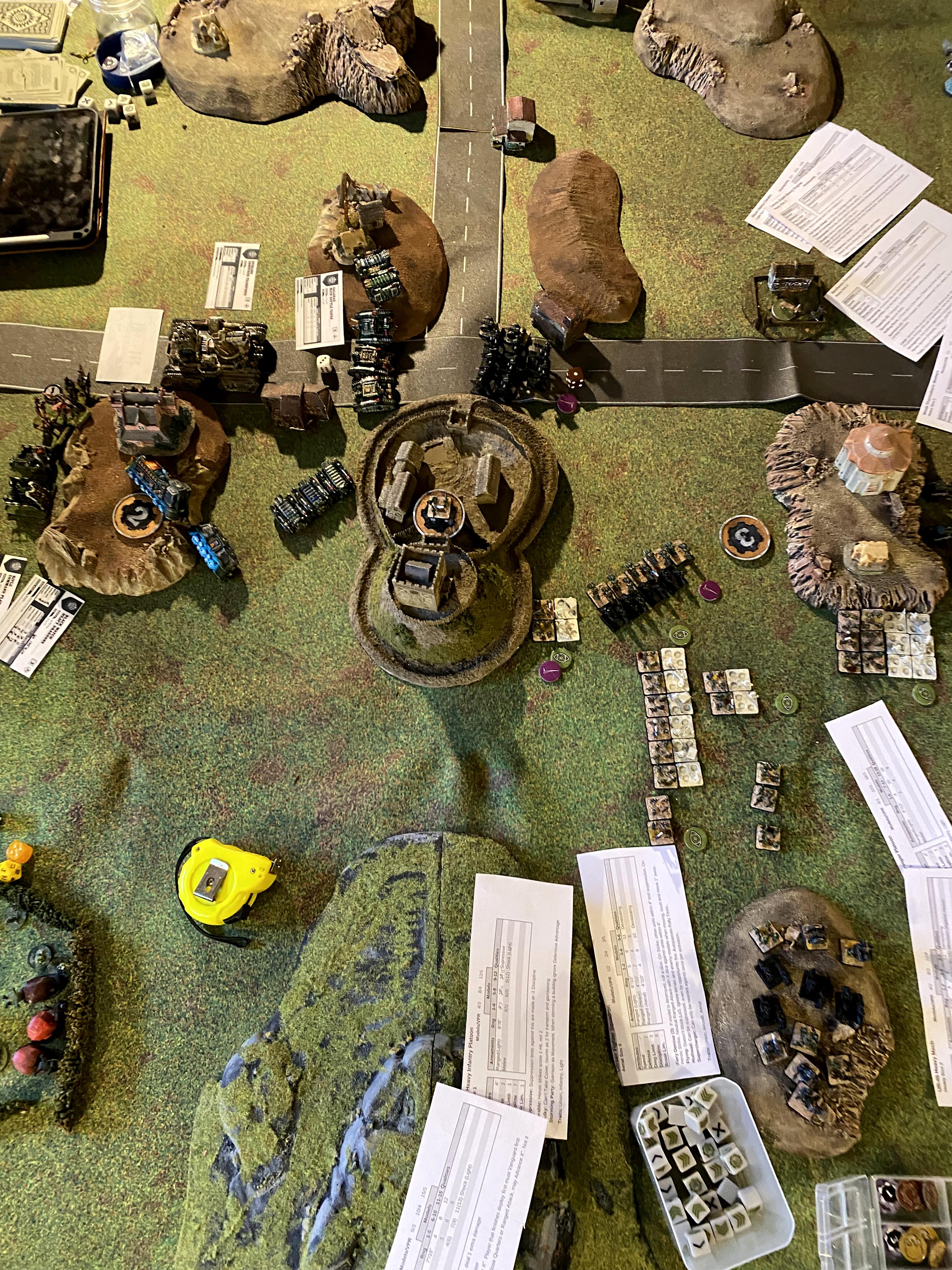 10mm, Armoured Clash, Battle Report, Crown, Union