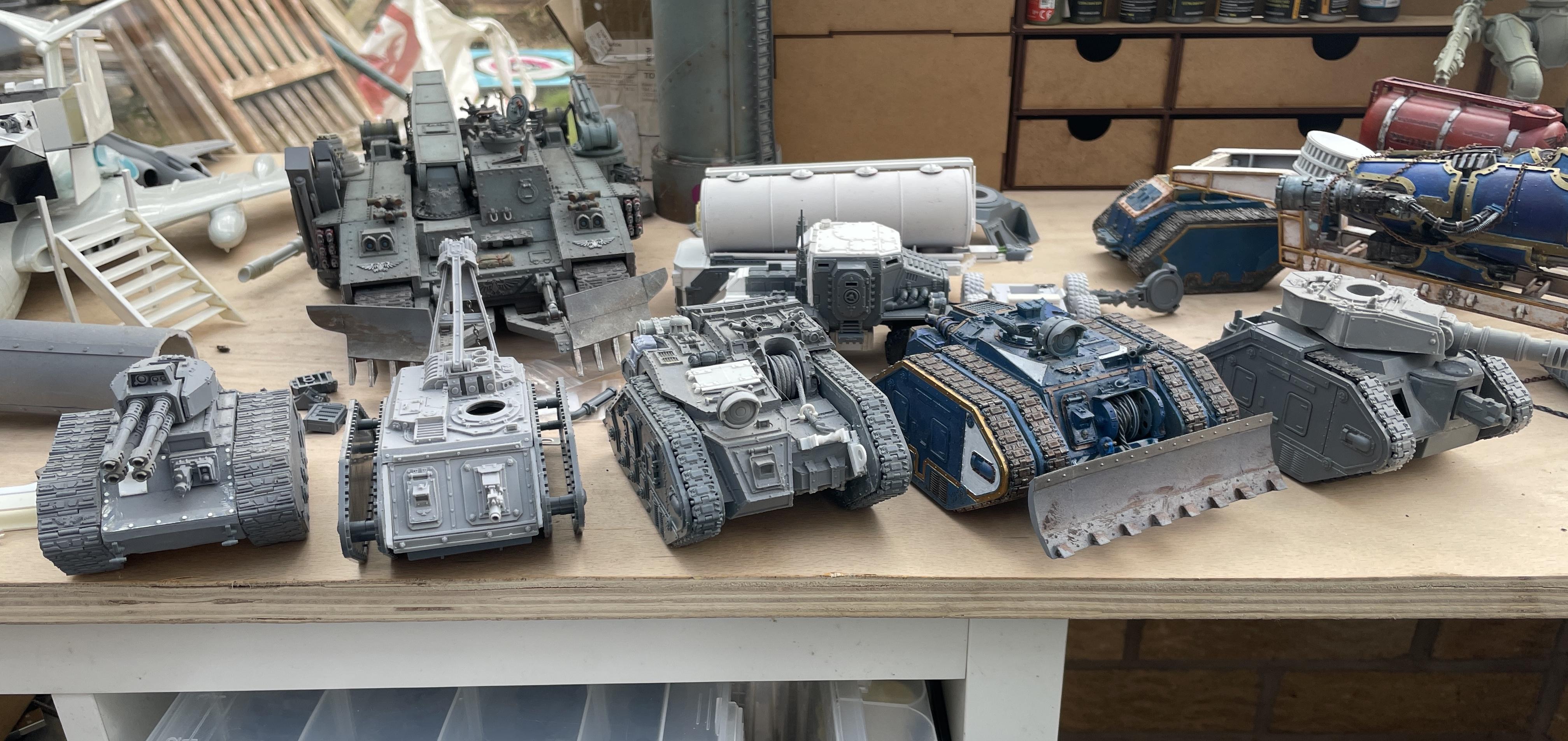 Armoured Recovery Baneblade, Armoured Recovery Vehicle, Baneblade, Conversion, Imperial Guard, Super-heavy, Tank