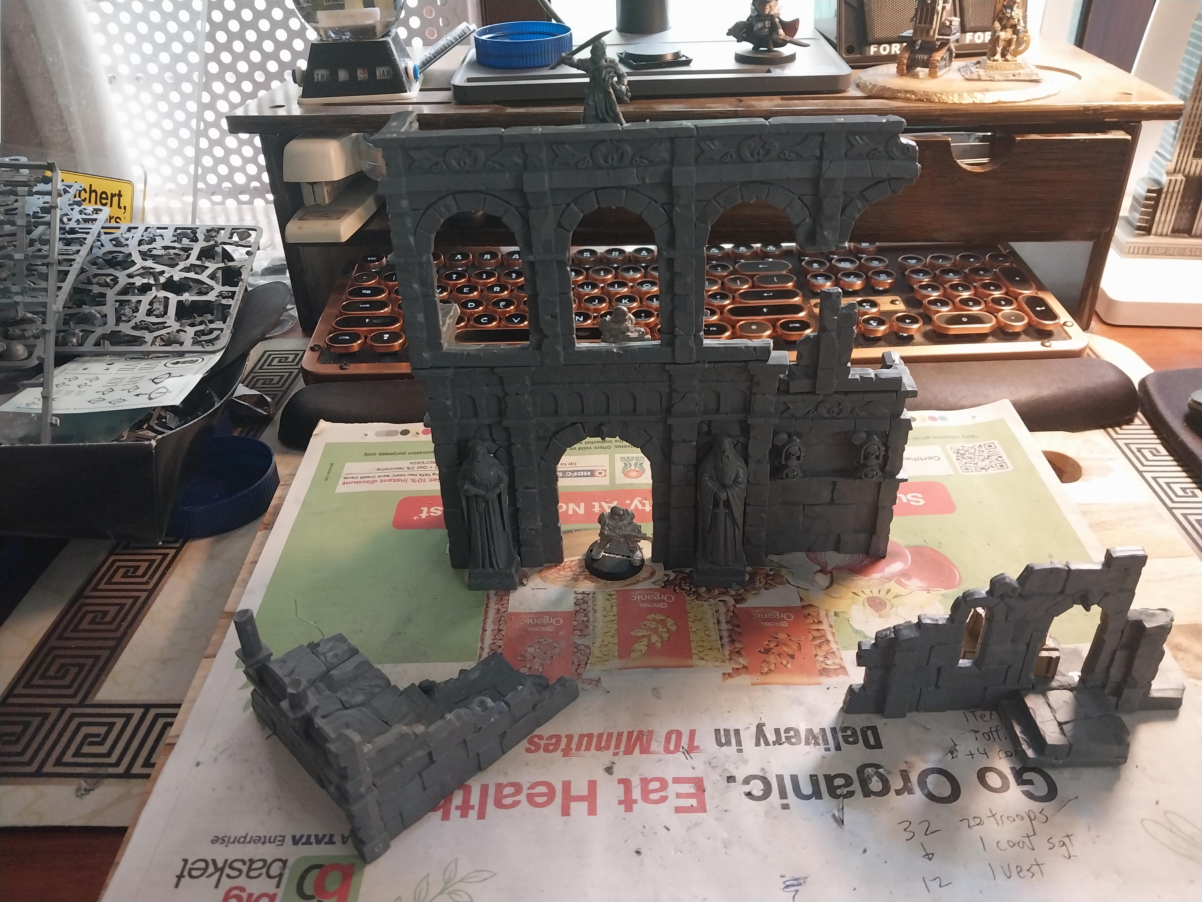 Lord Of The Rings, Middle Earth, Ruins, Temple, Terrain, Warhammer 40,000