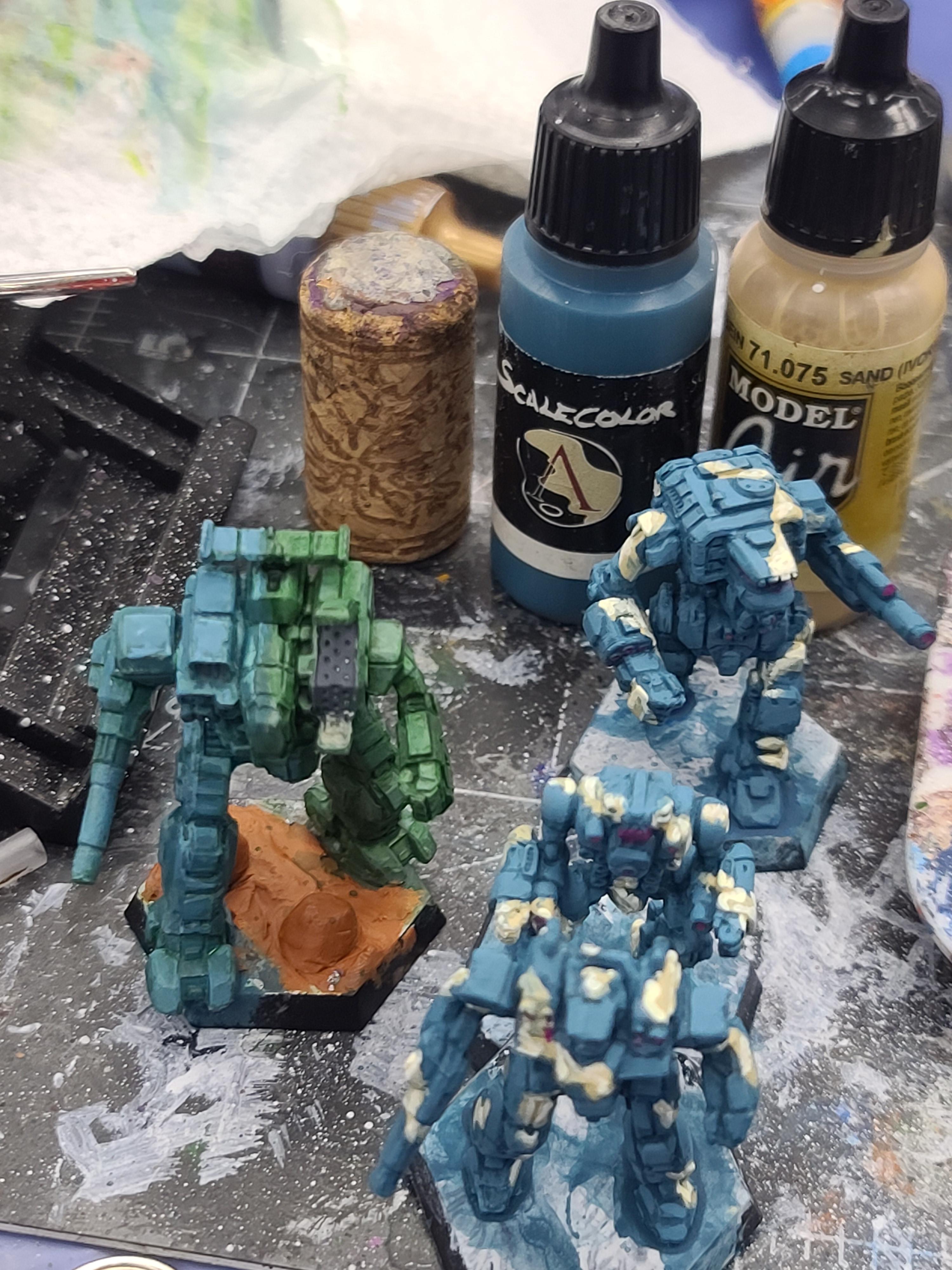 Battletech, Catalyst Game Labs, Clan, Frankenmech, Ice Ferret, Mech, Piranha, Vixen