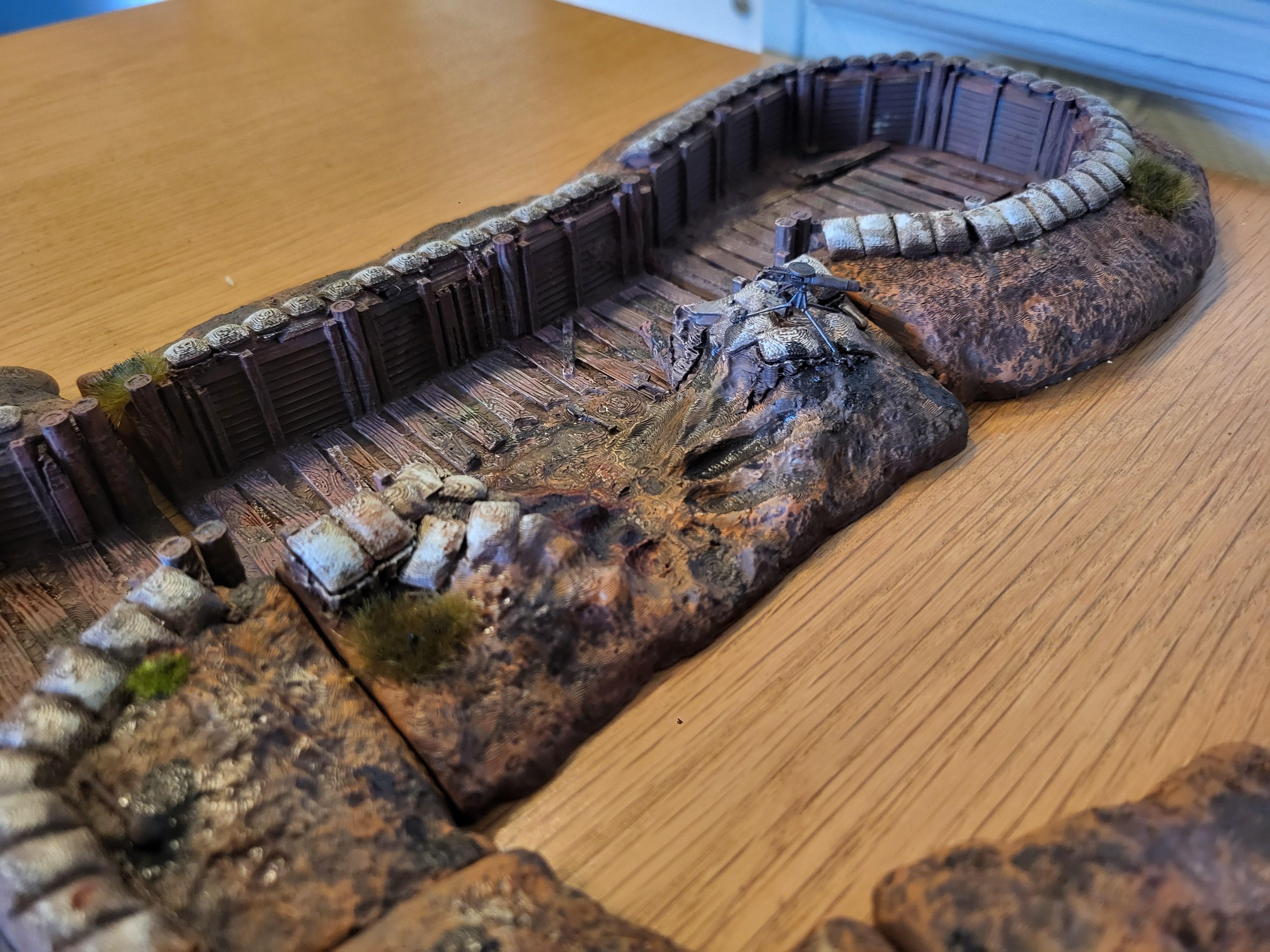Ww1, Trench system detail 1