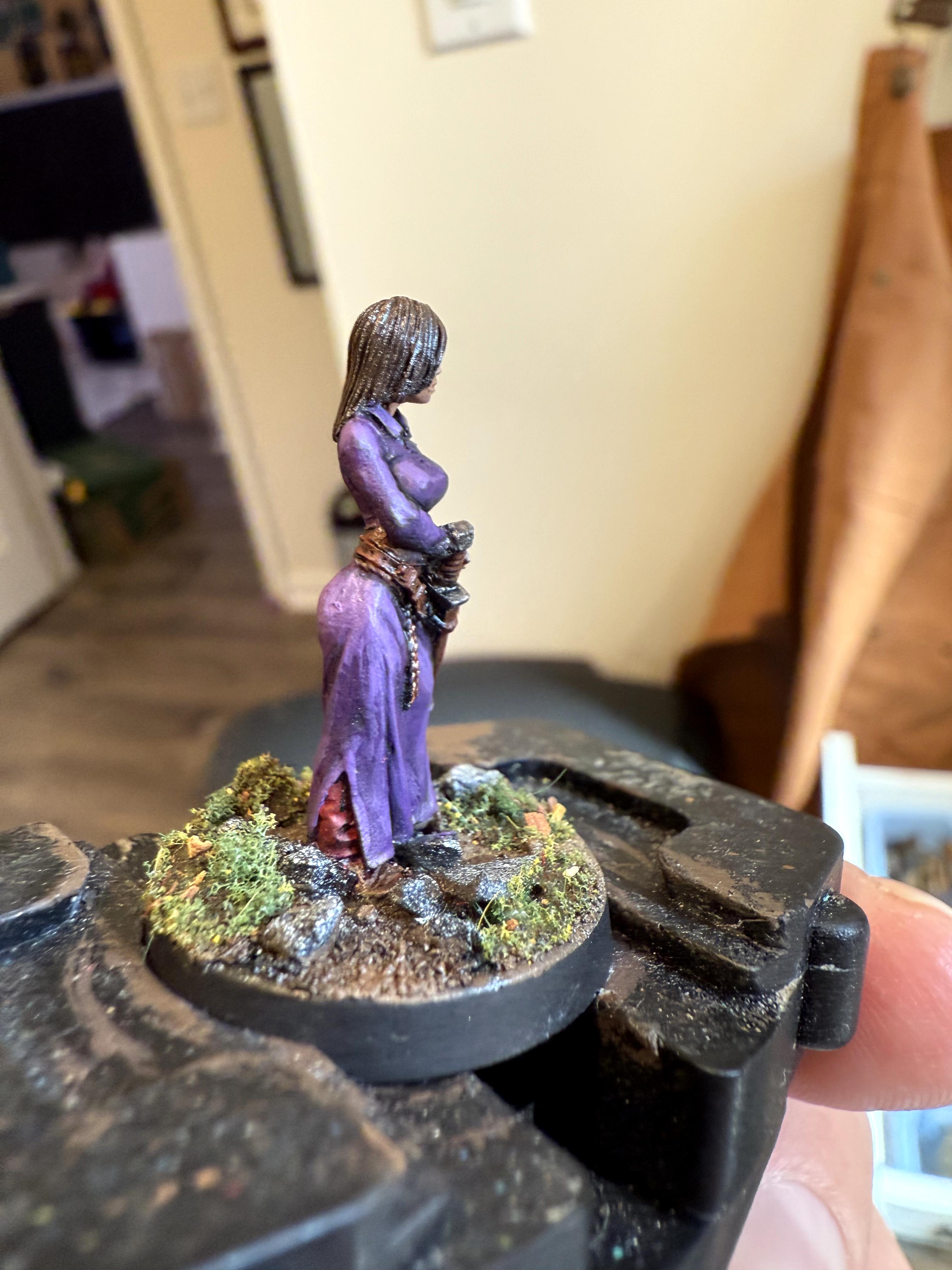 Hasslefree Miniatures, Swordwoman, Warhammer Fantasy