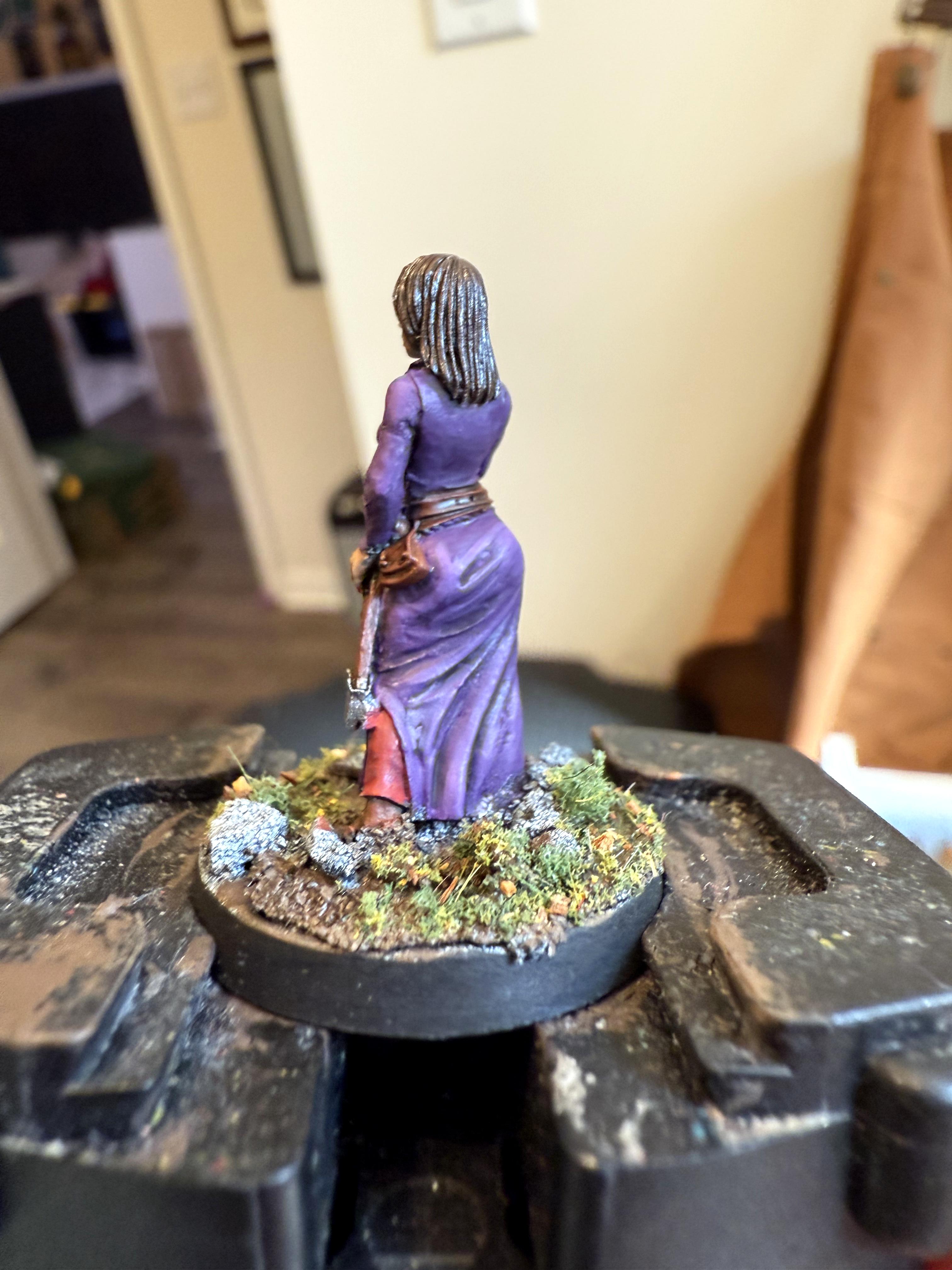 Hasslefree Miniatures, Swordwoman, Warhammer Fantasy