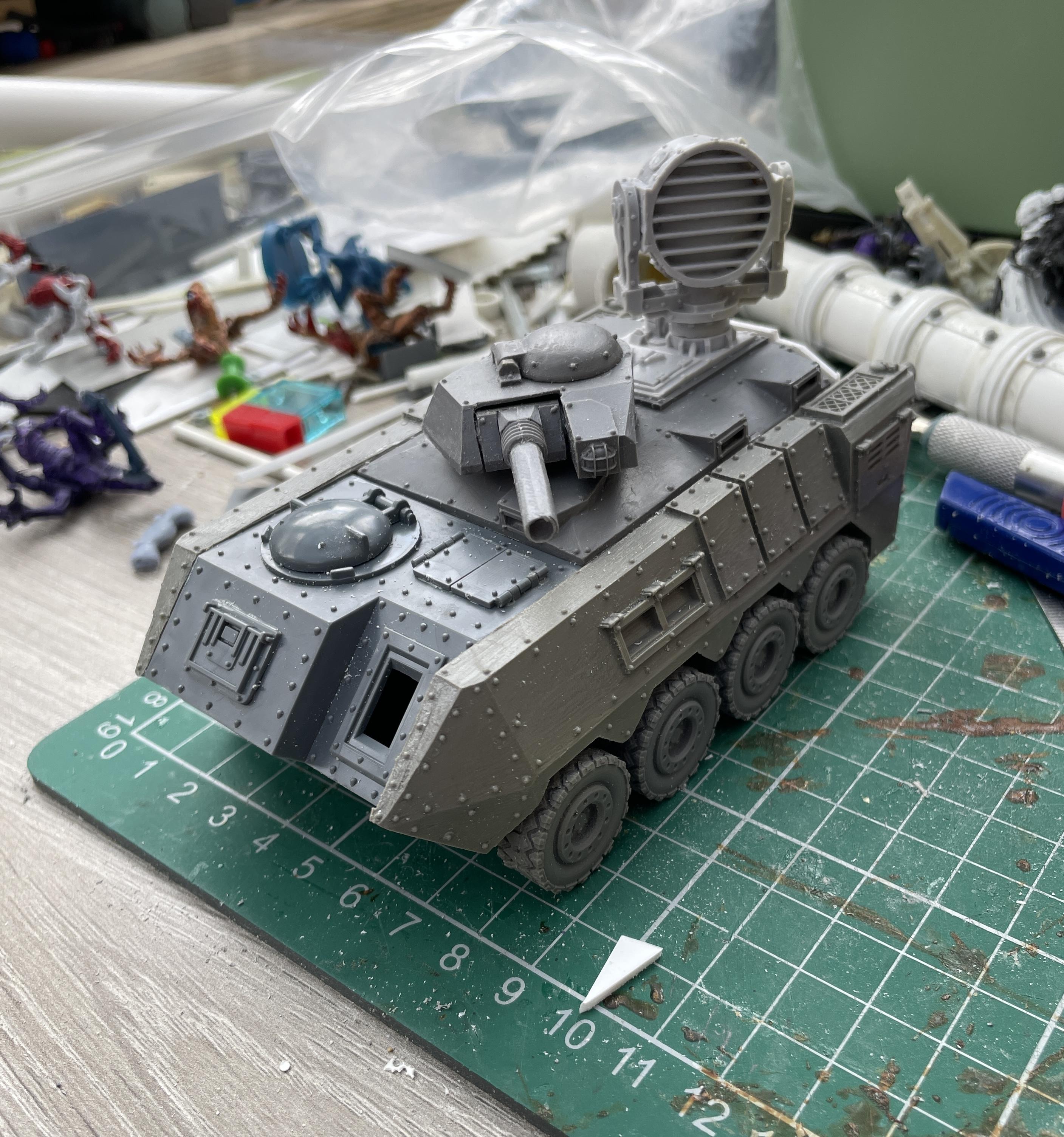 Chimera, Resin, Turret, Wheeled