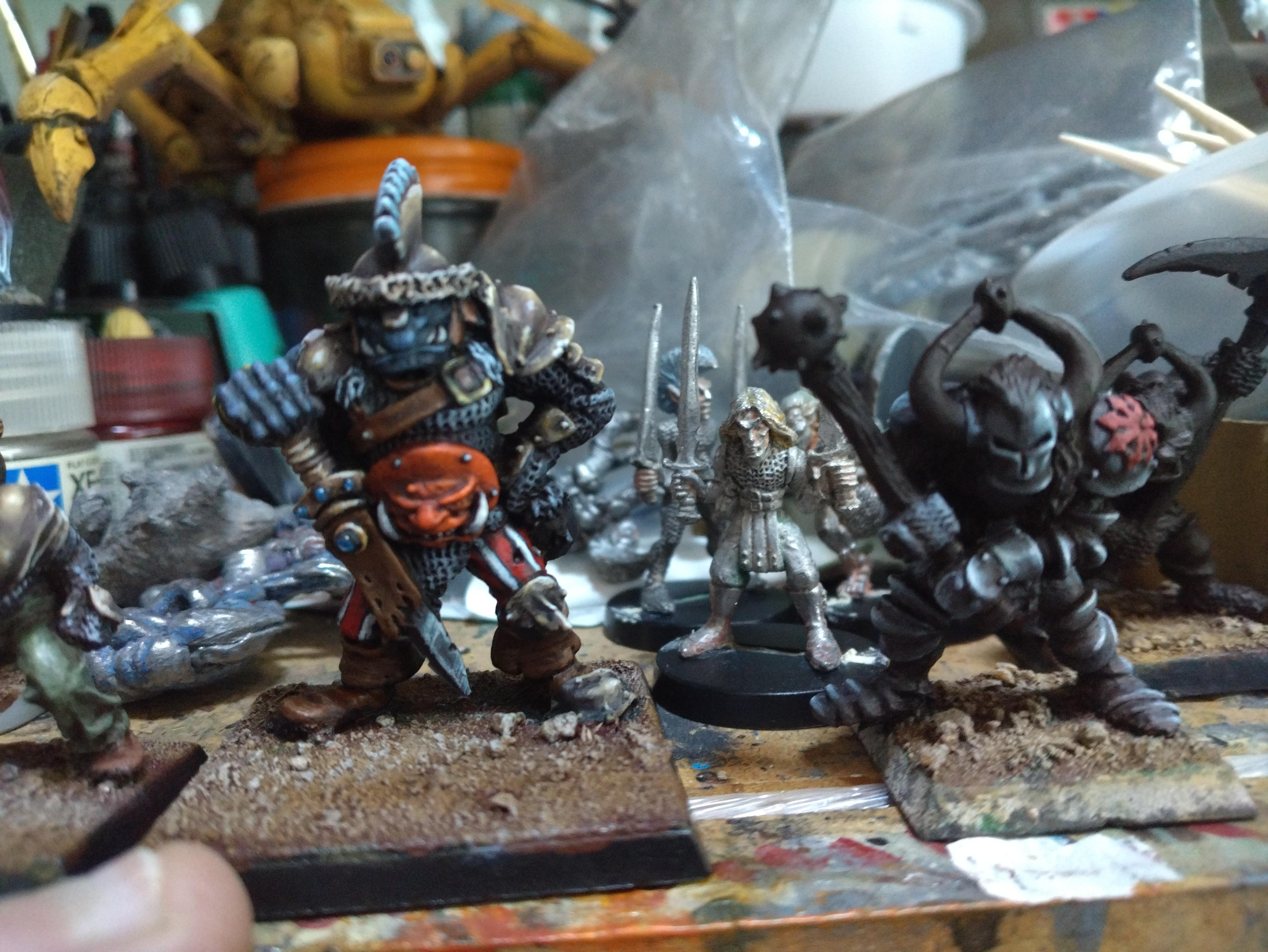 Chaos, Citadel, Games Workshop, Ogres, Out Of Production, Work In Progress