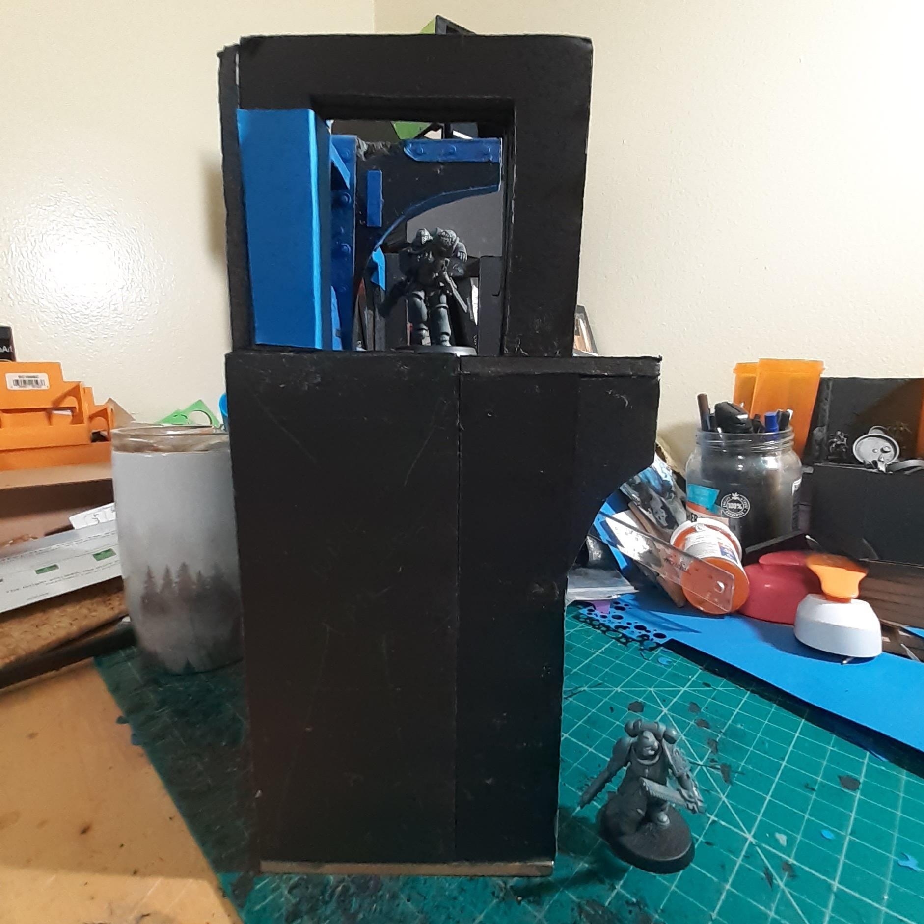 Blue, Dark, Inq28, Necromunda, Scratch Build, Spacehulk, Terrain, Wargaming, Warhammer 40,000
