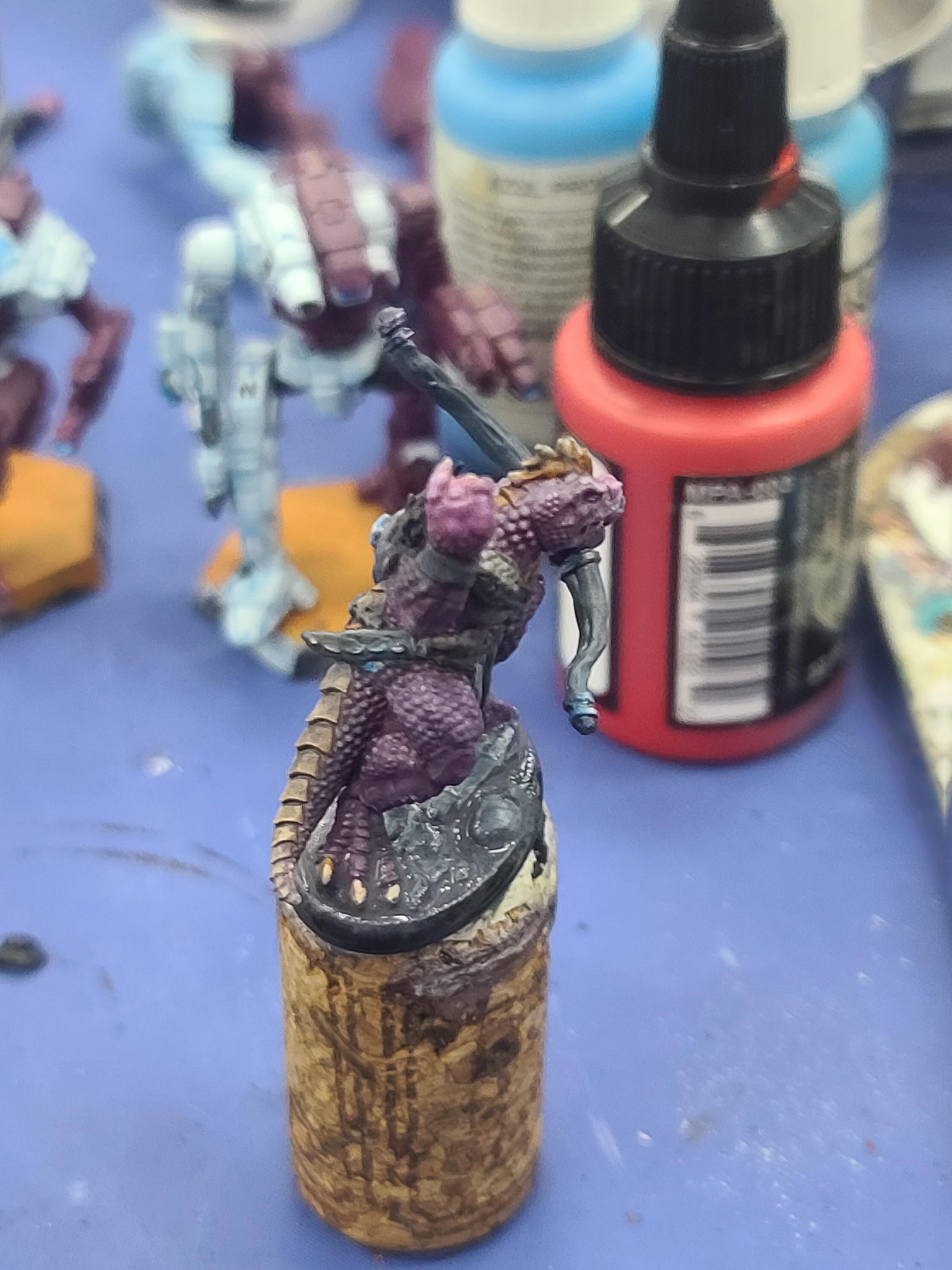 Archers, Dungeons And Dragons, Lizard Man, Reaper Miniatures, Waspnettle Lizardfolk