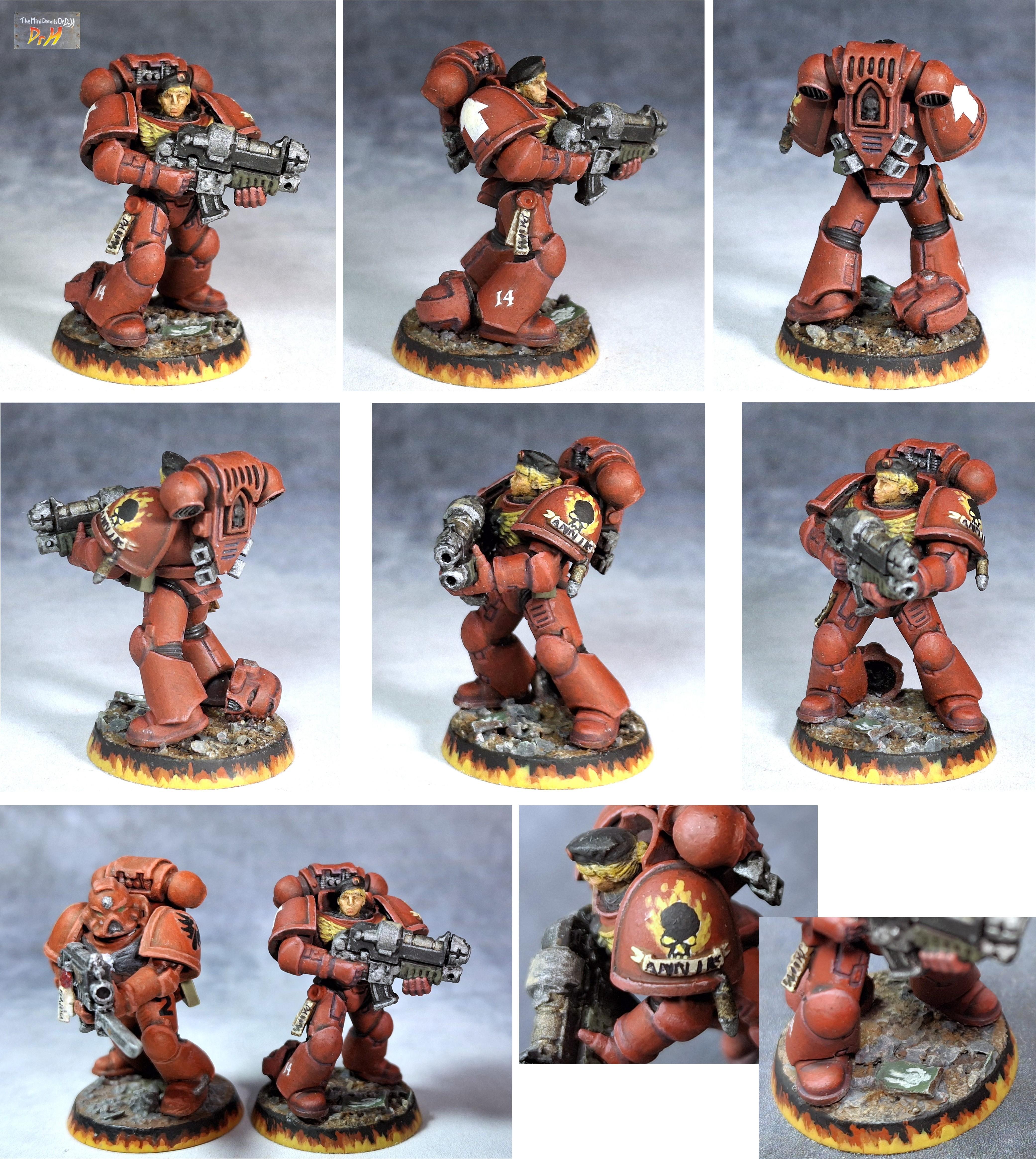 Tactical marine #14: Red Legion