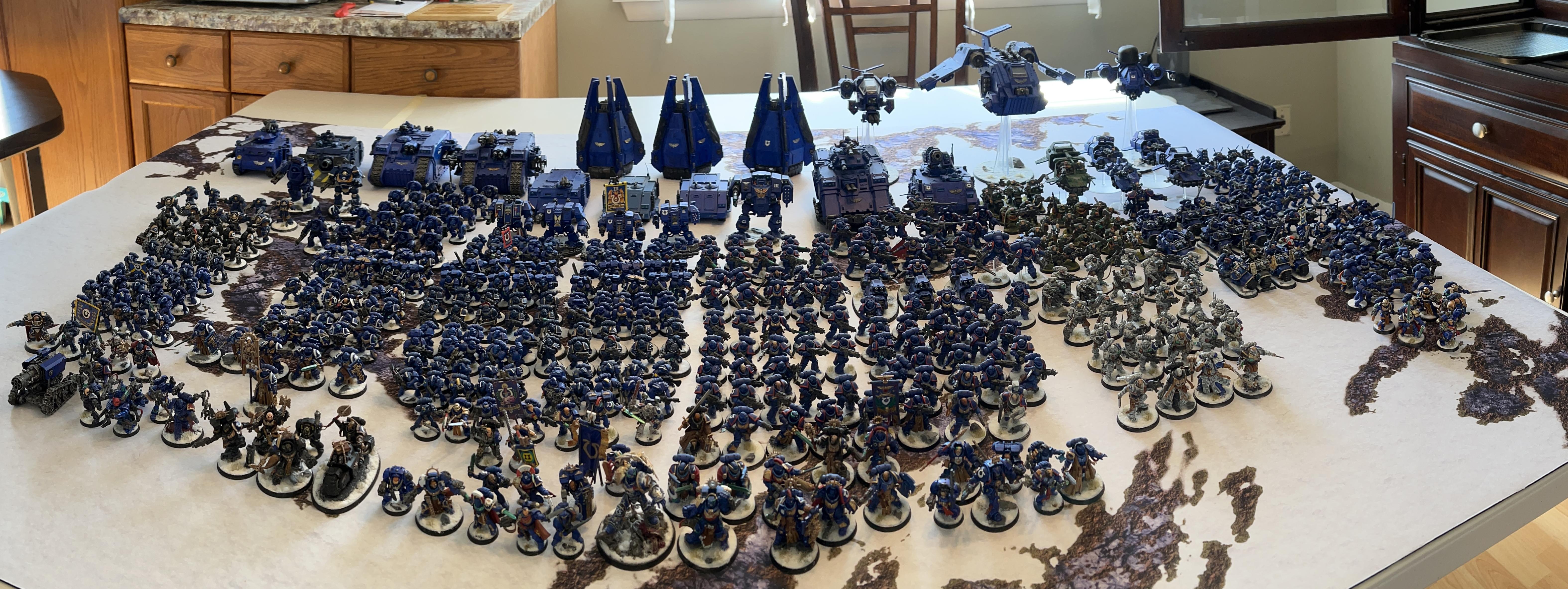 Army, Space Marines, Ultramarines