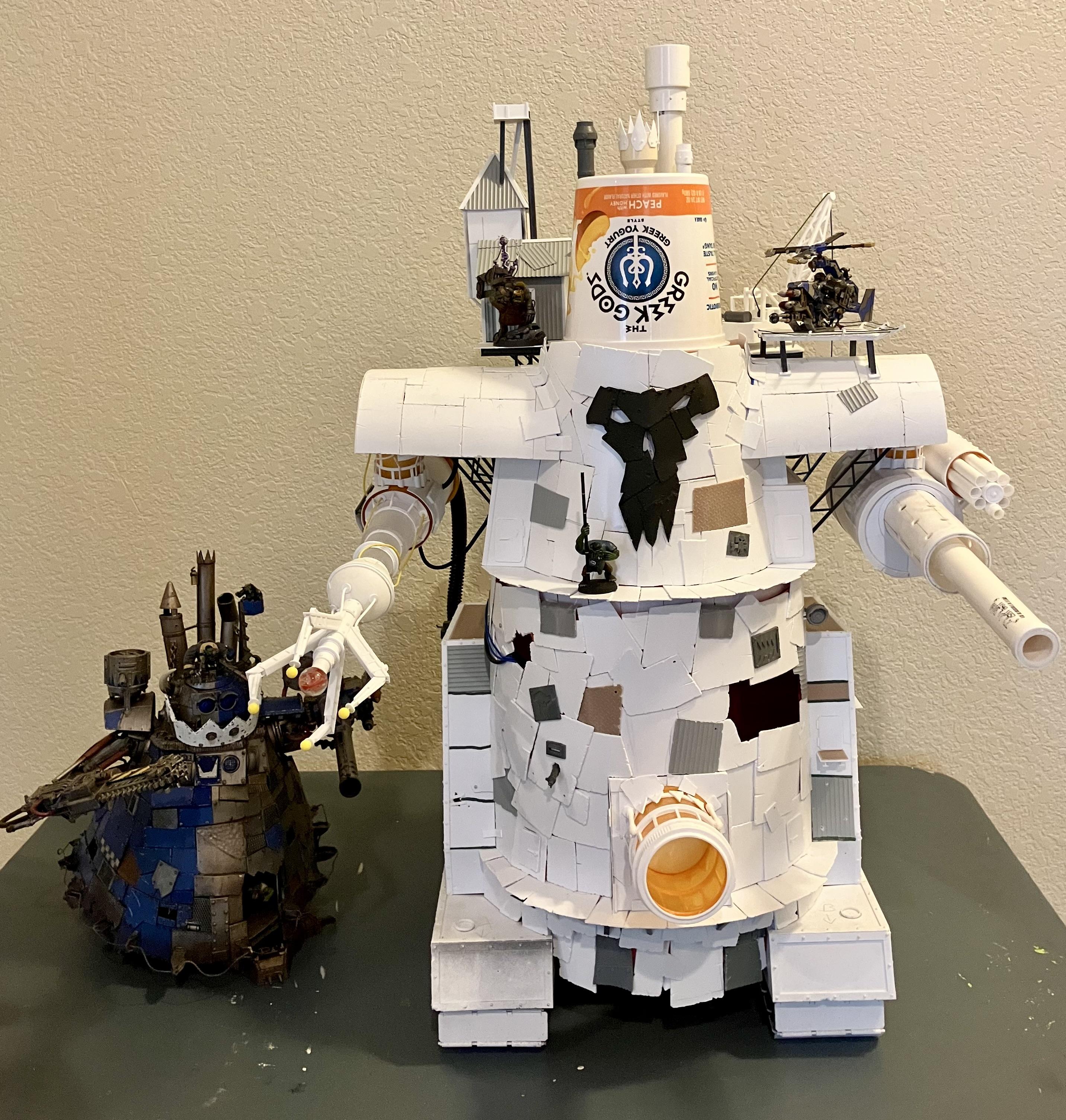 Gargant, Orks, Scratch Build, Stompa, Titan