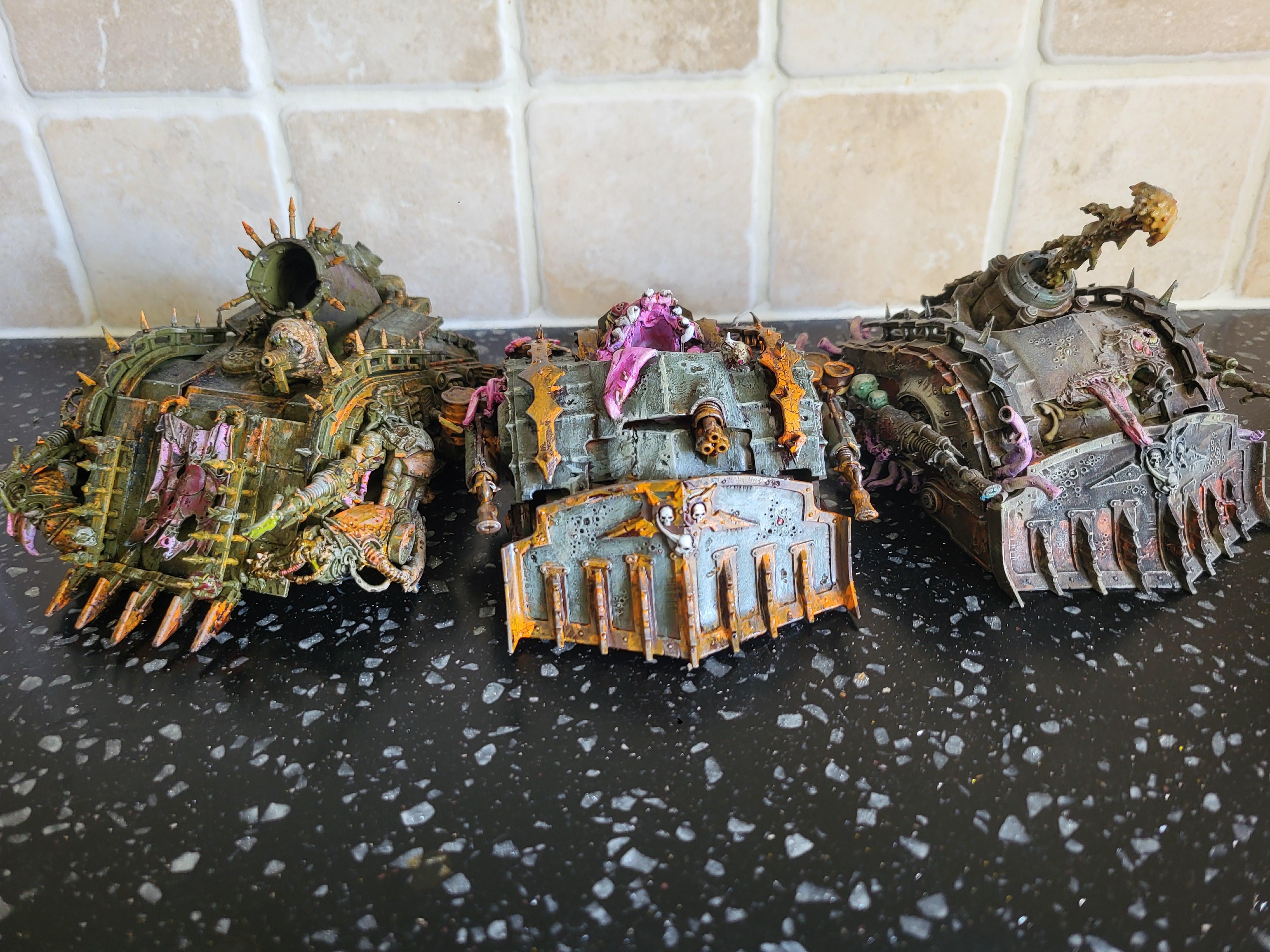 Nurgle, Tank, Plagueburst Crawlers